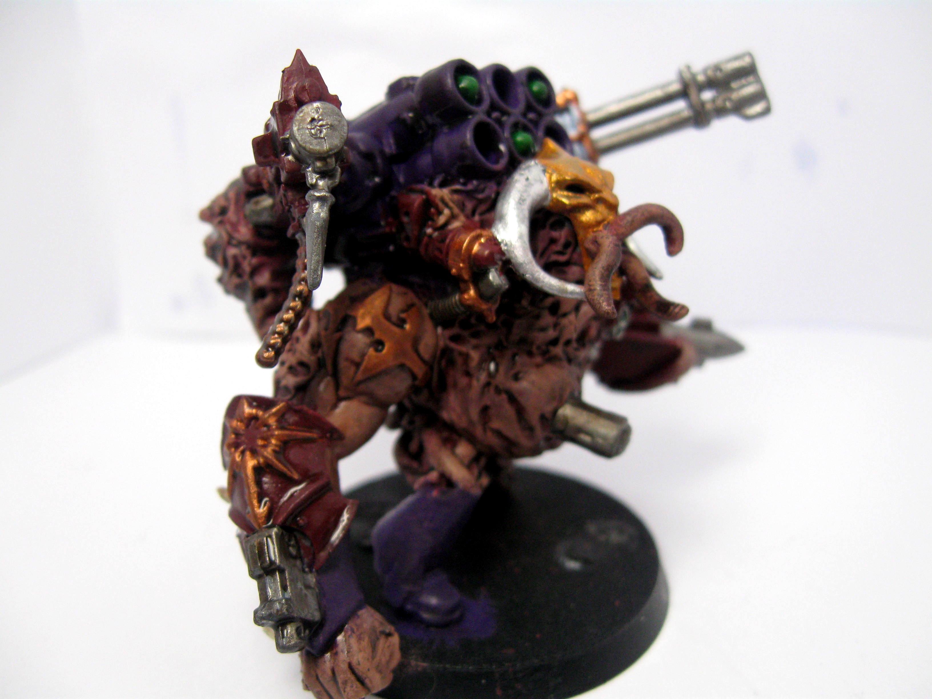 Chaos, Conversion, Greenstuff, Heavy, Obliterators, Space, Space Marines
