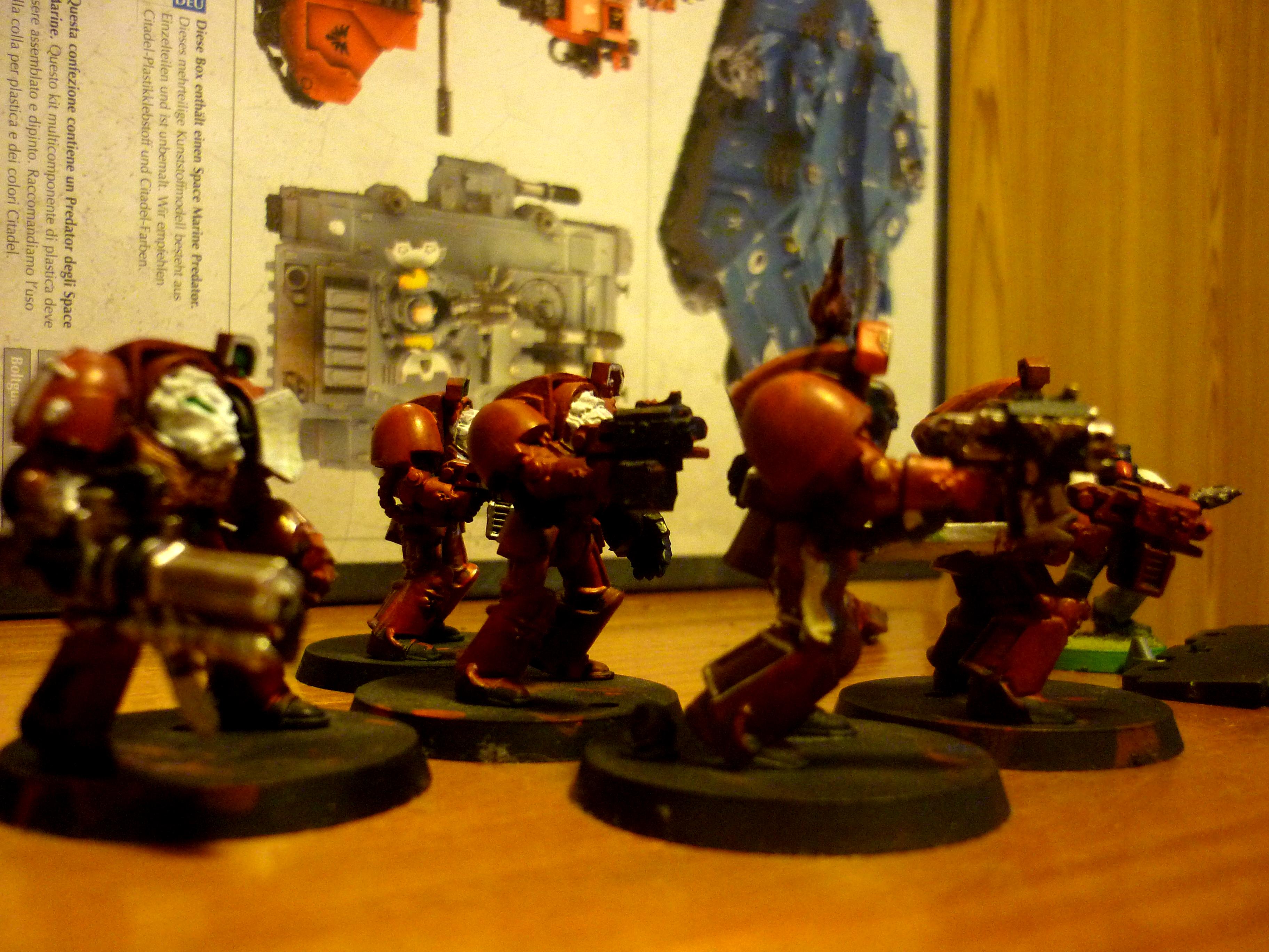 Assault, Blood, Blood Ravens, Dreadnought, Drybrushing, Layering, Loyalist, Ravens, Rhino, Space Marines, Squad, Tactical, Walker, Warhammer 40,000