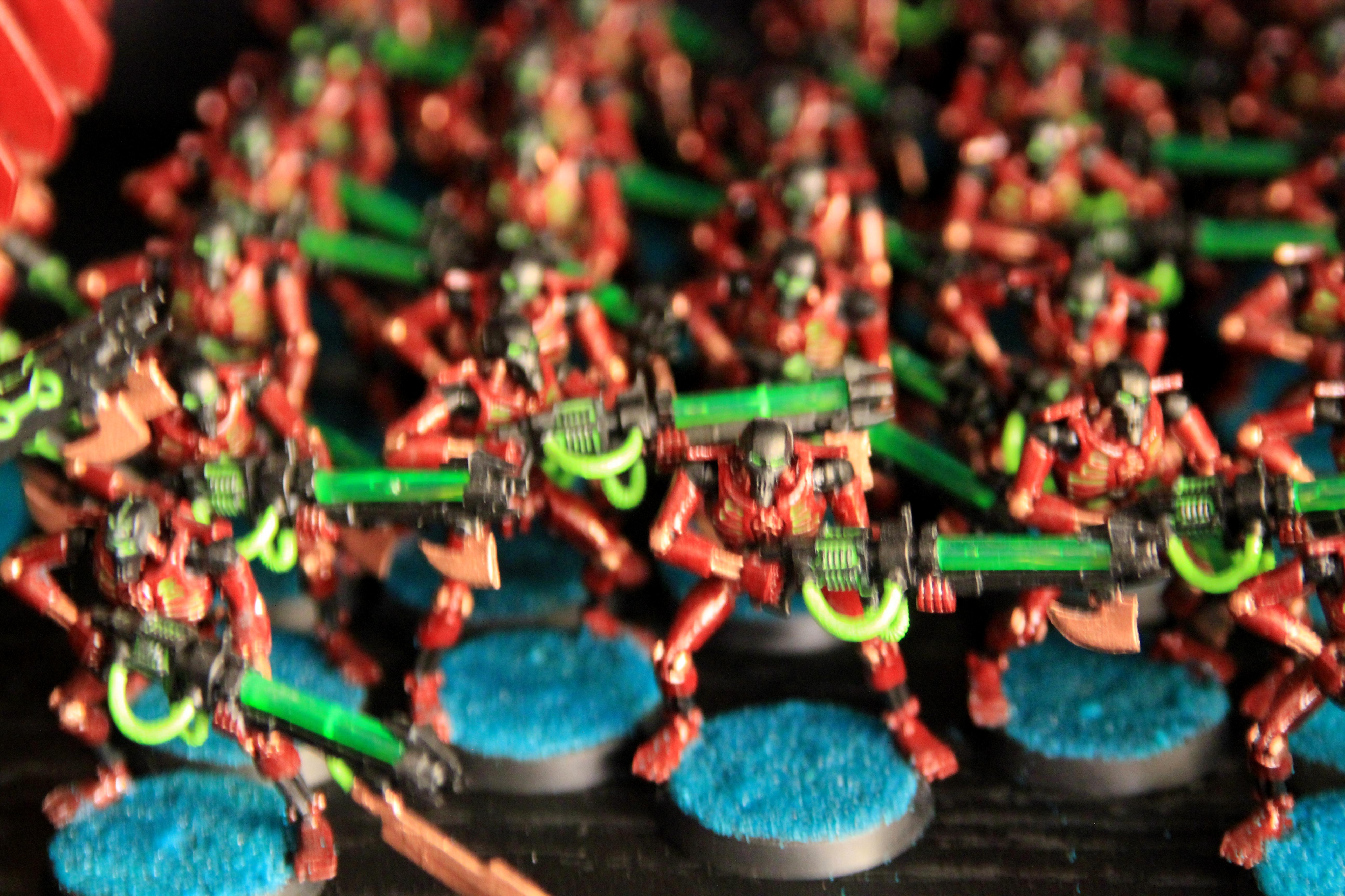 Necrons, Non Metal, Red
