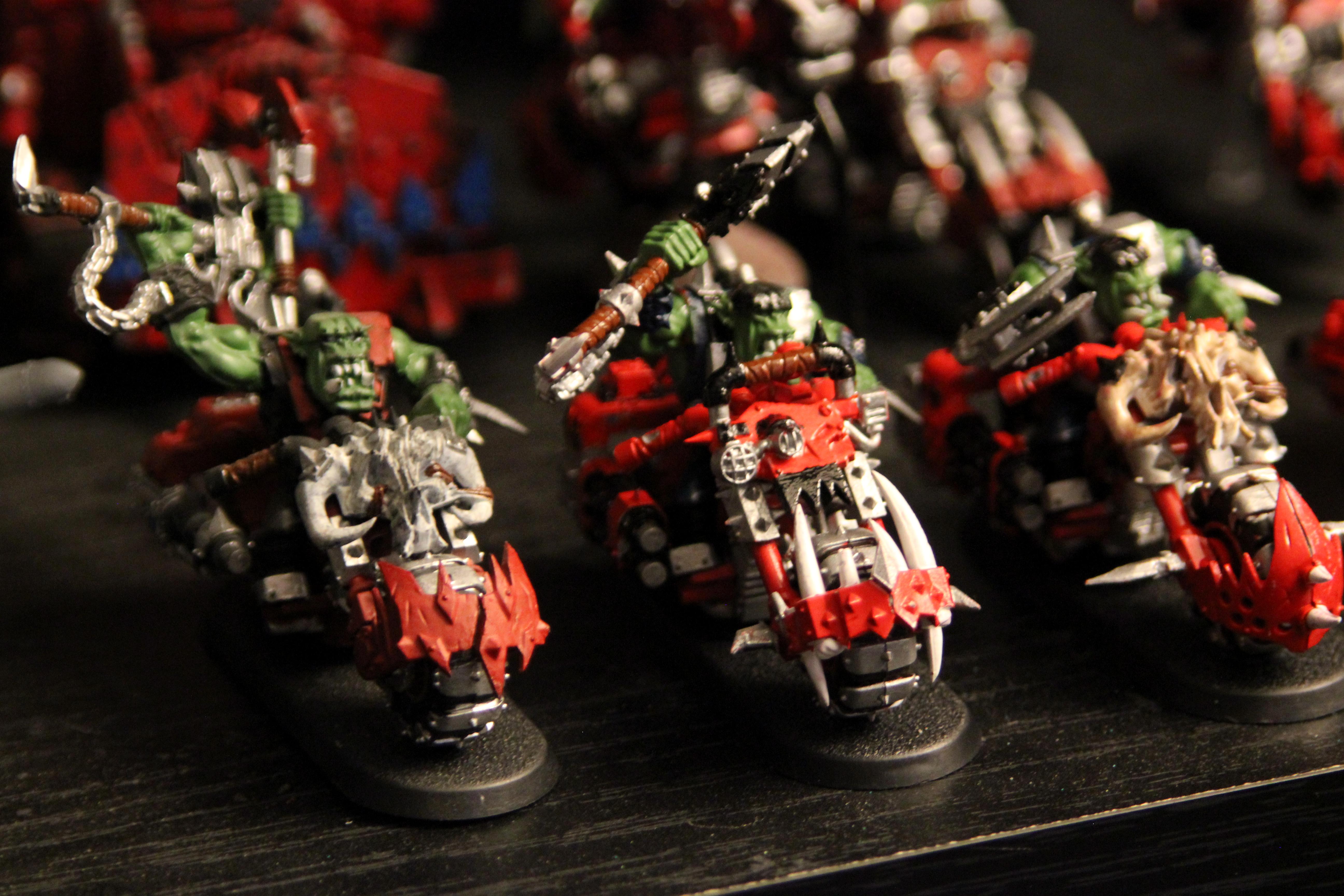 Bike, Nob, Orks, Warbikers, Warhammer 40,000