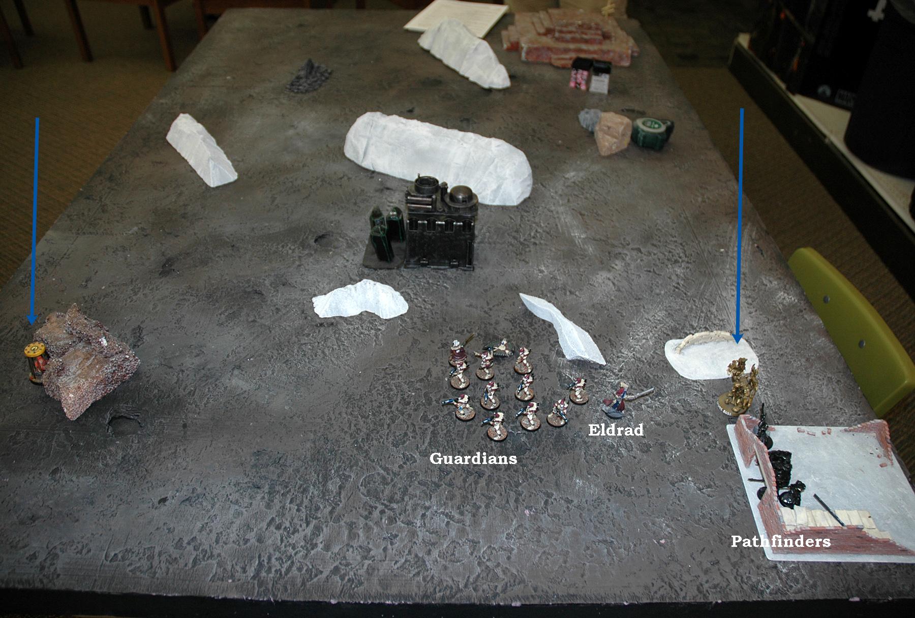 Battle Report, Eldar, Orks, Warhammer 40,000