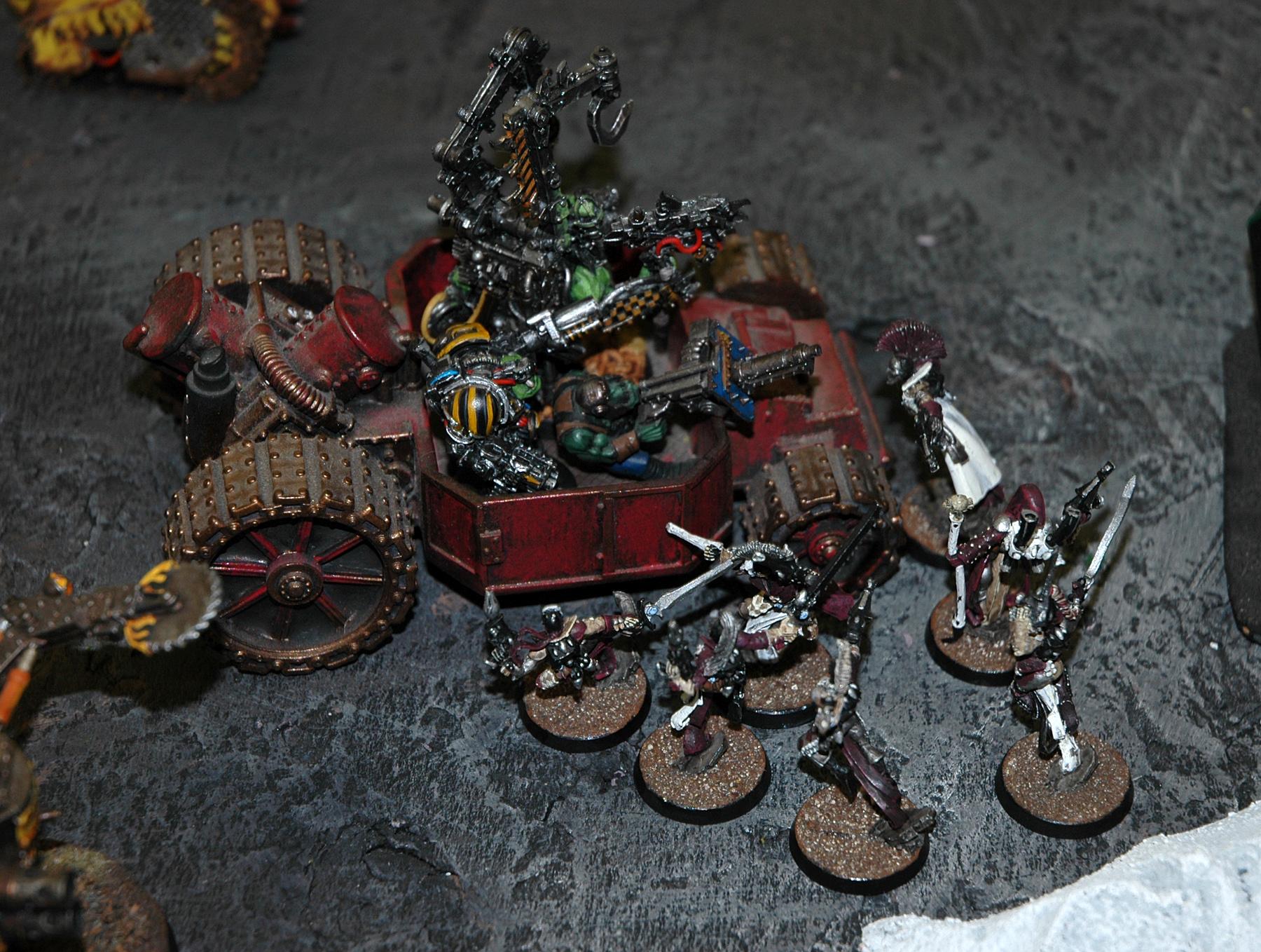 Battle Report, Eldar, Orks, Warhammer 40,000