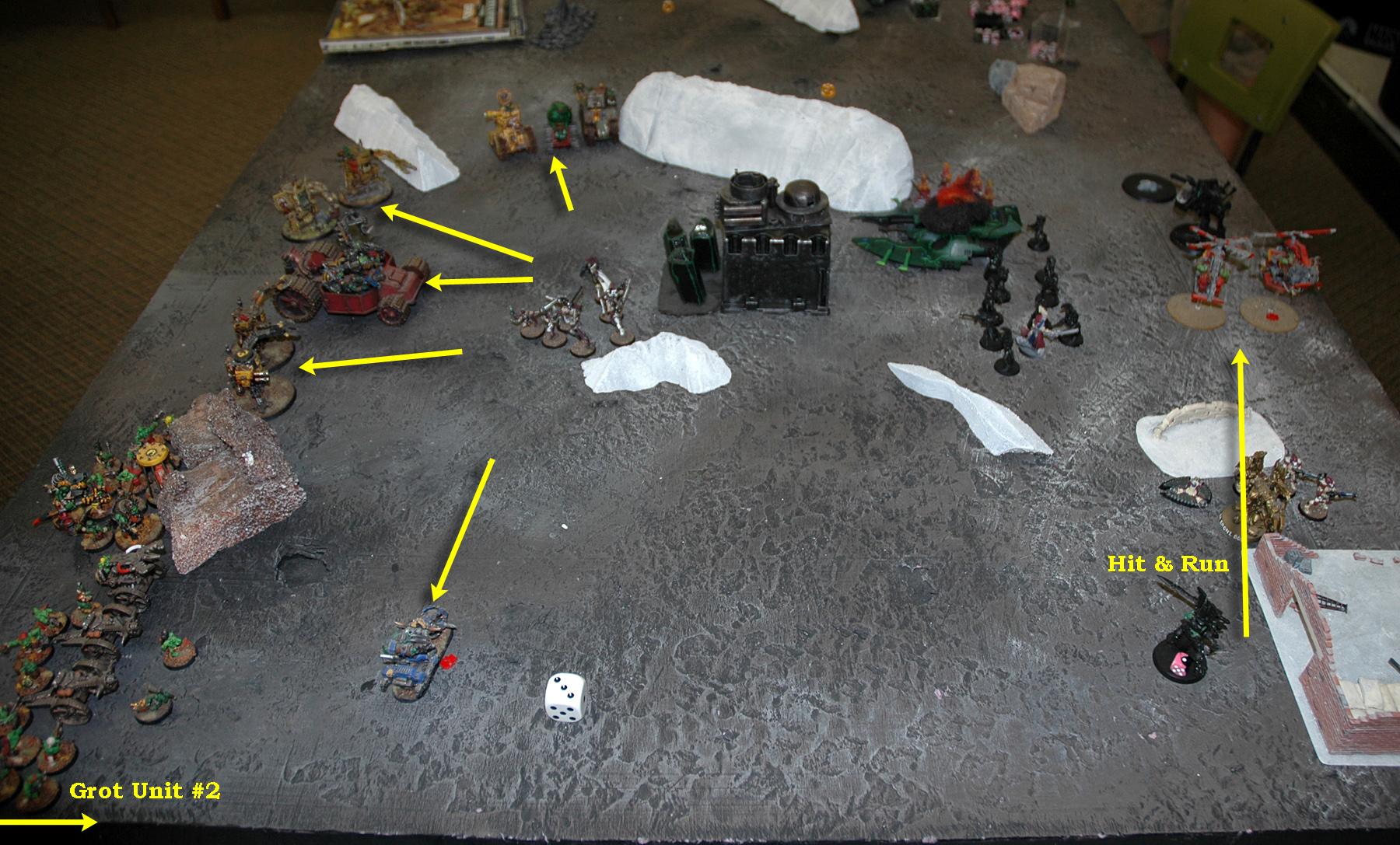 Battle Report, Eldar, Orks, Warhammer 40,000