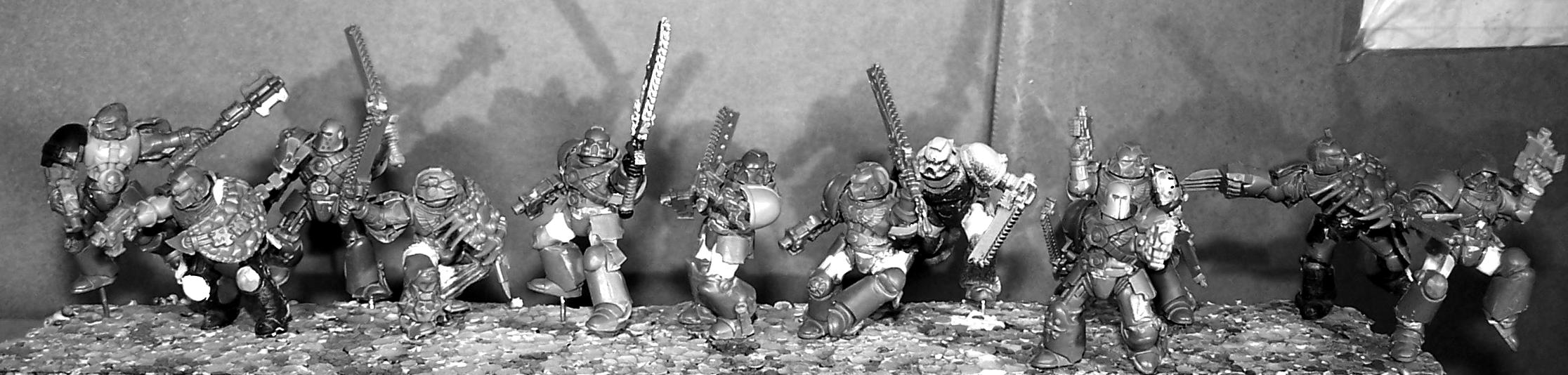 Silvermk2, Space Marines, True Scale, Warp Dragons, Work In Progress