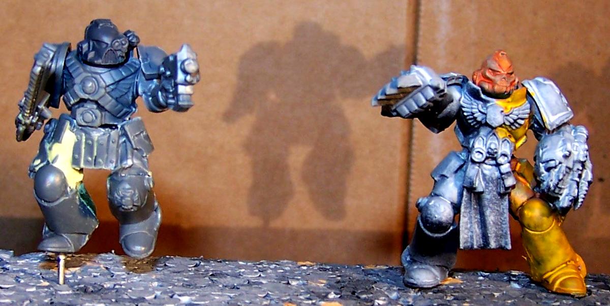 Silvermk2, Space Marines, True Scale, Warp Dragons, Work In Progress