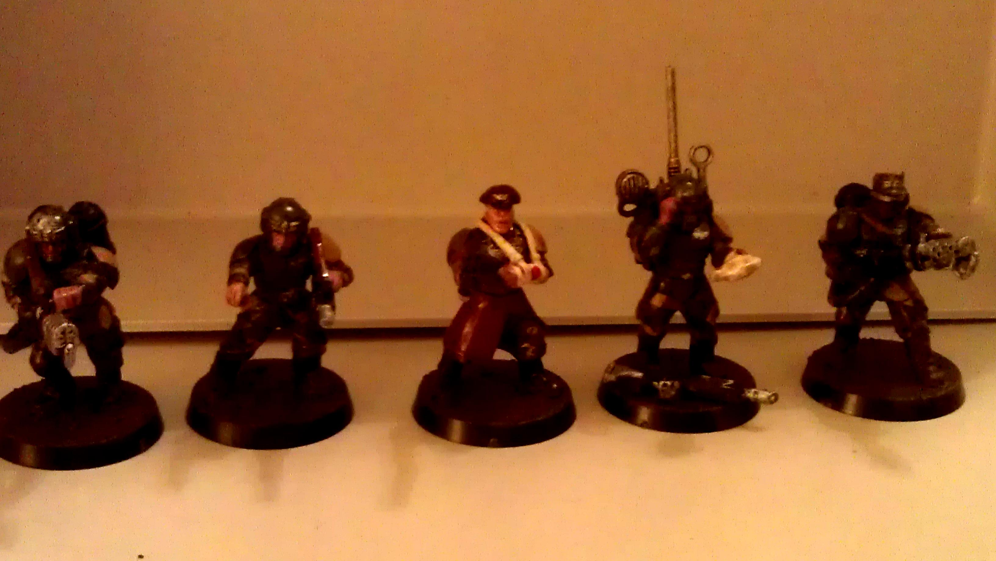 Guard, Imperial, Imperial Guard, Platoon. Command, Squad