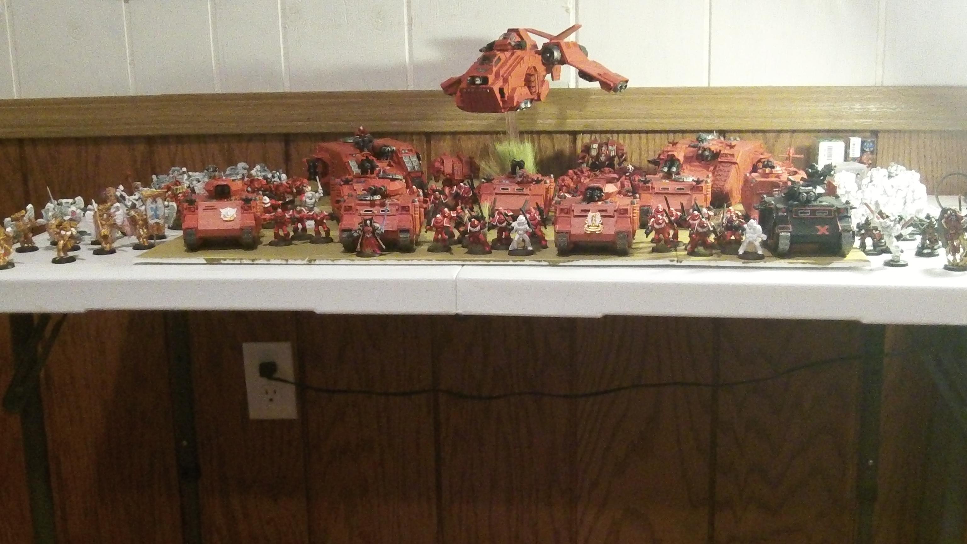 Whole army from far away
