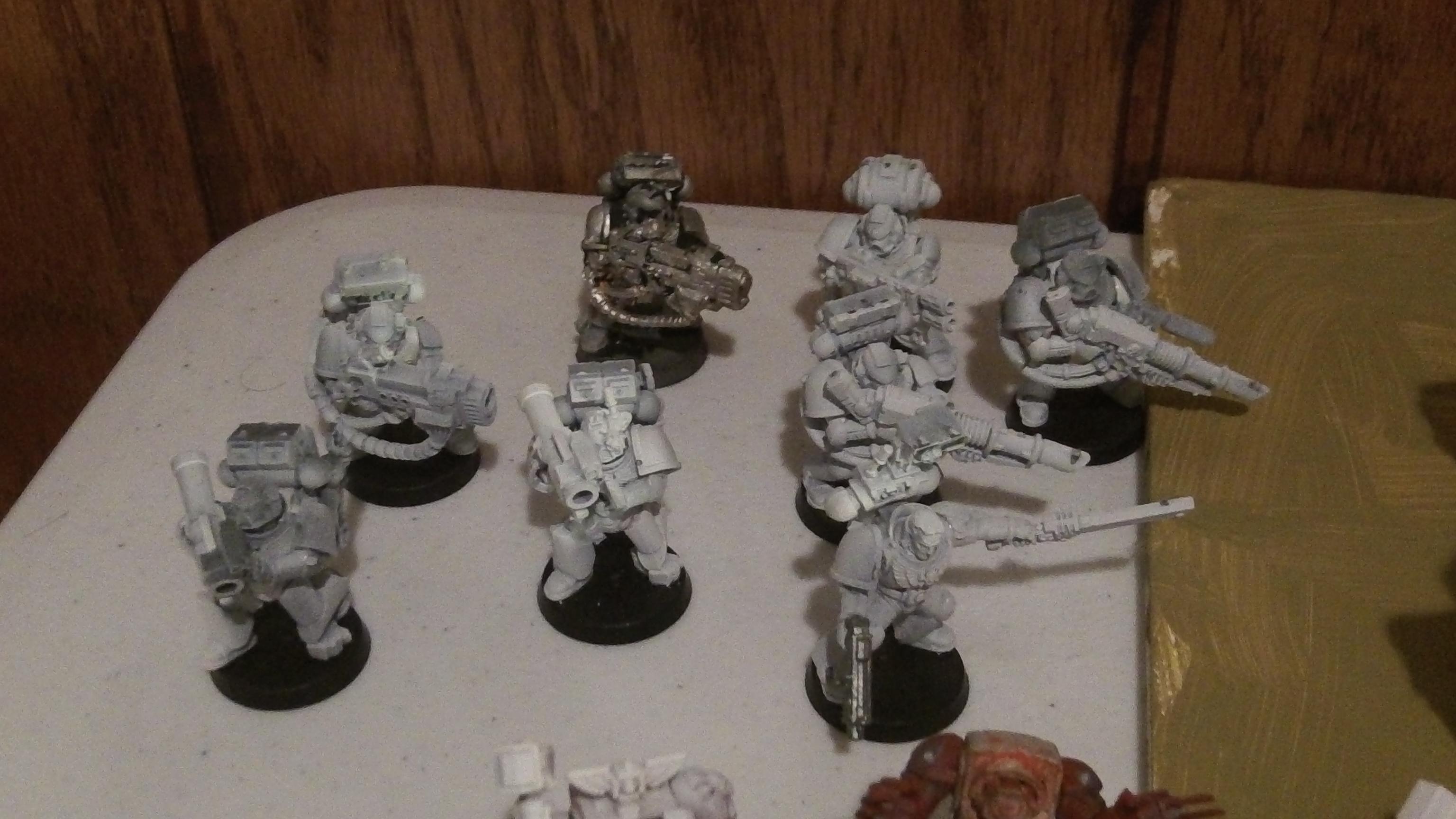 Unpainted Devistator Squad