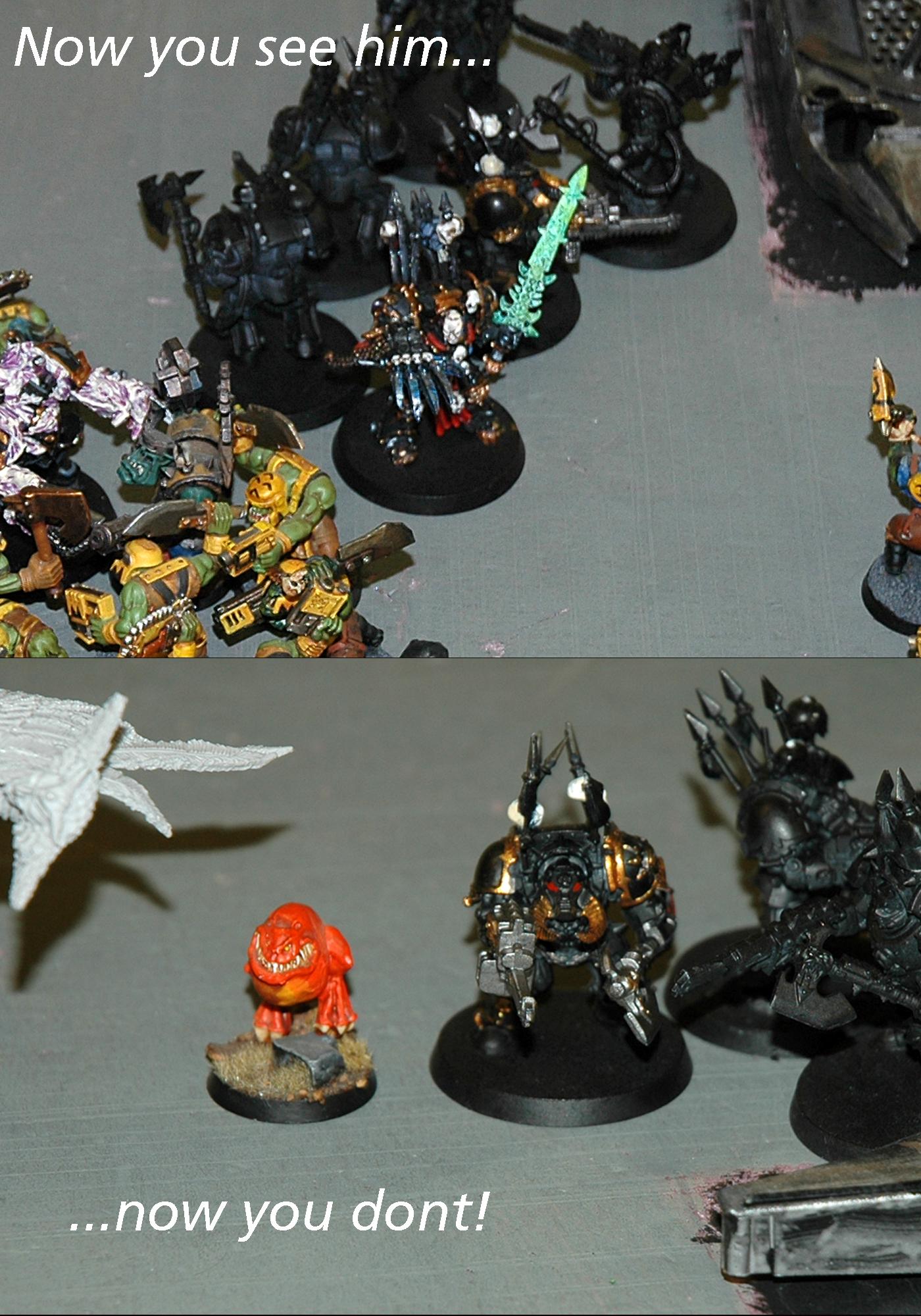 Battle Report, Curse, Orks, Warhammer 40,000, Zogwart