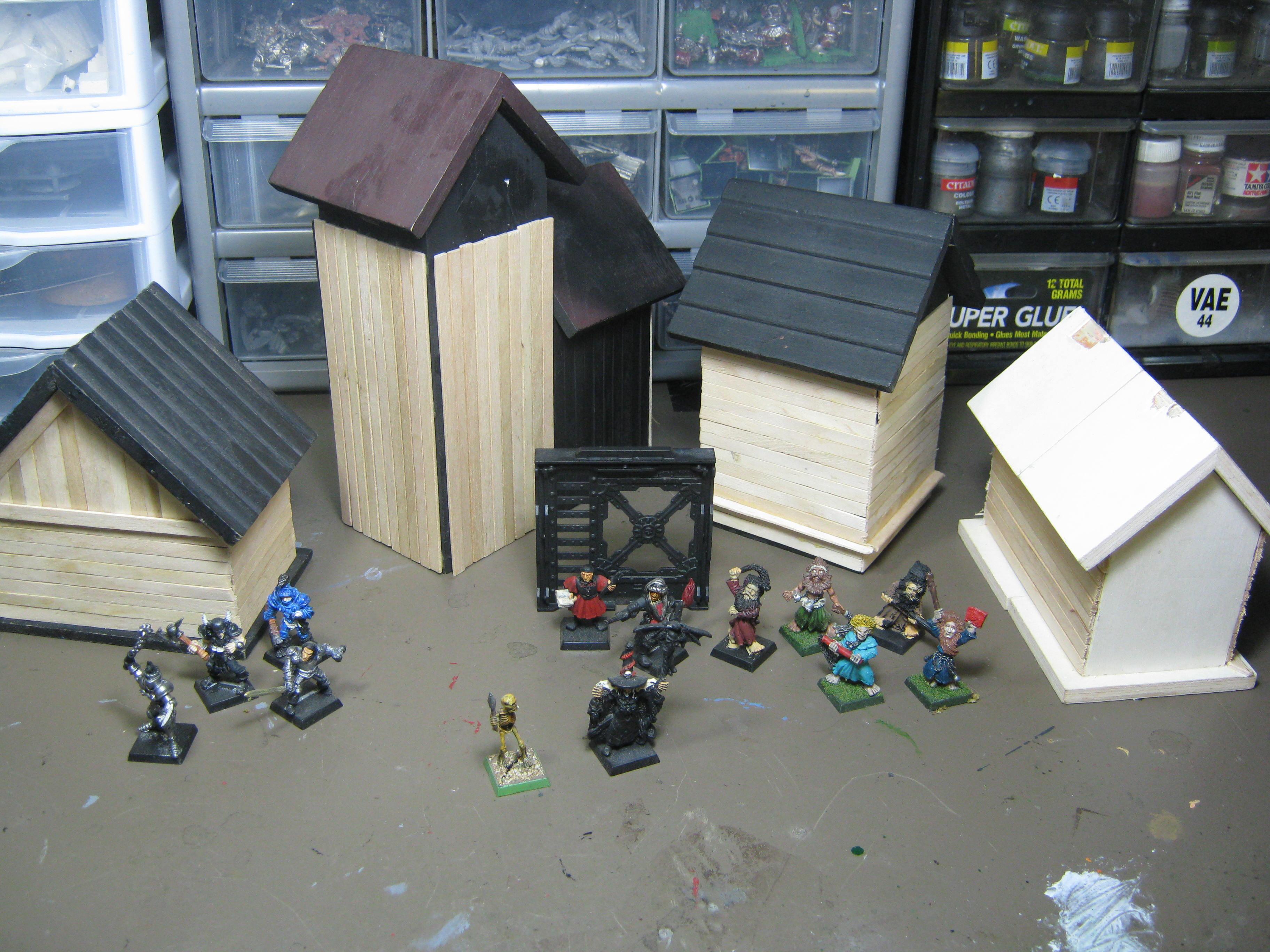 Mordheim, Scratch Build, Terrain, Warhammer Fantasy