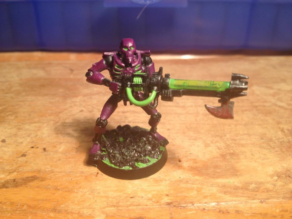 Necrons, Warriors, A Warrior