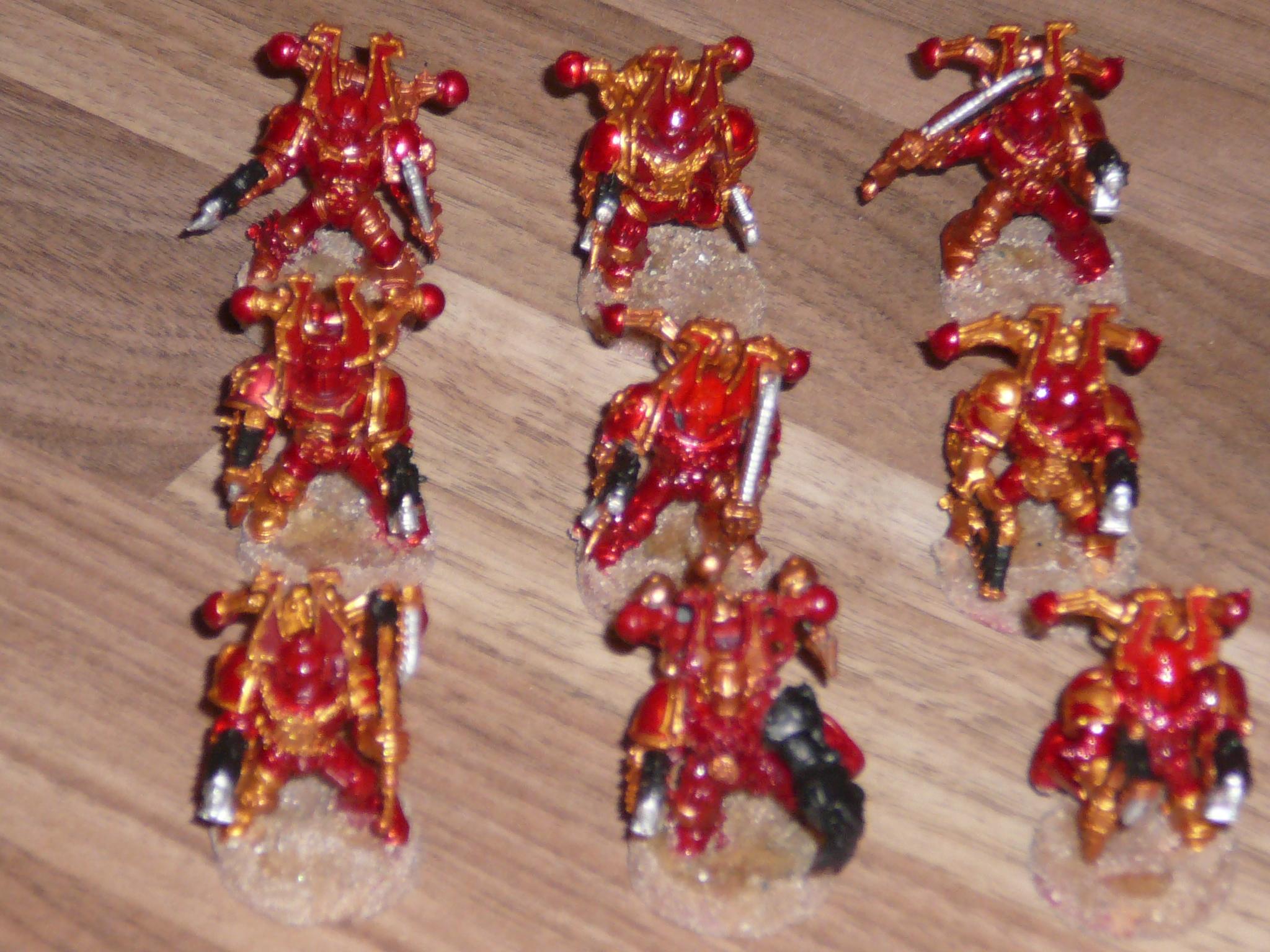Khorne berzerker squad 