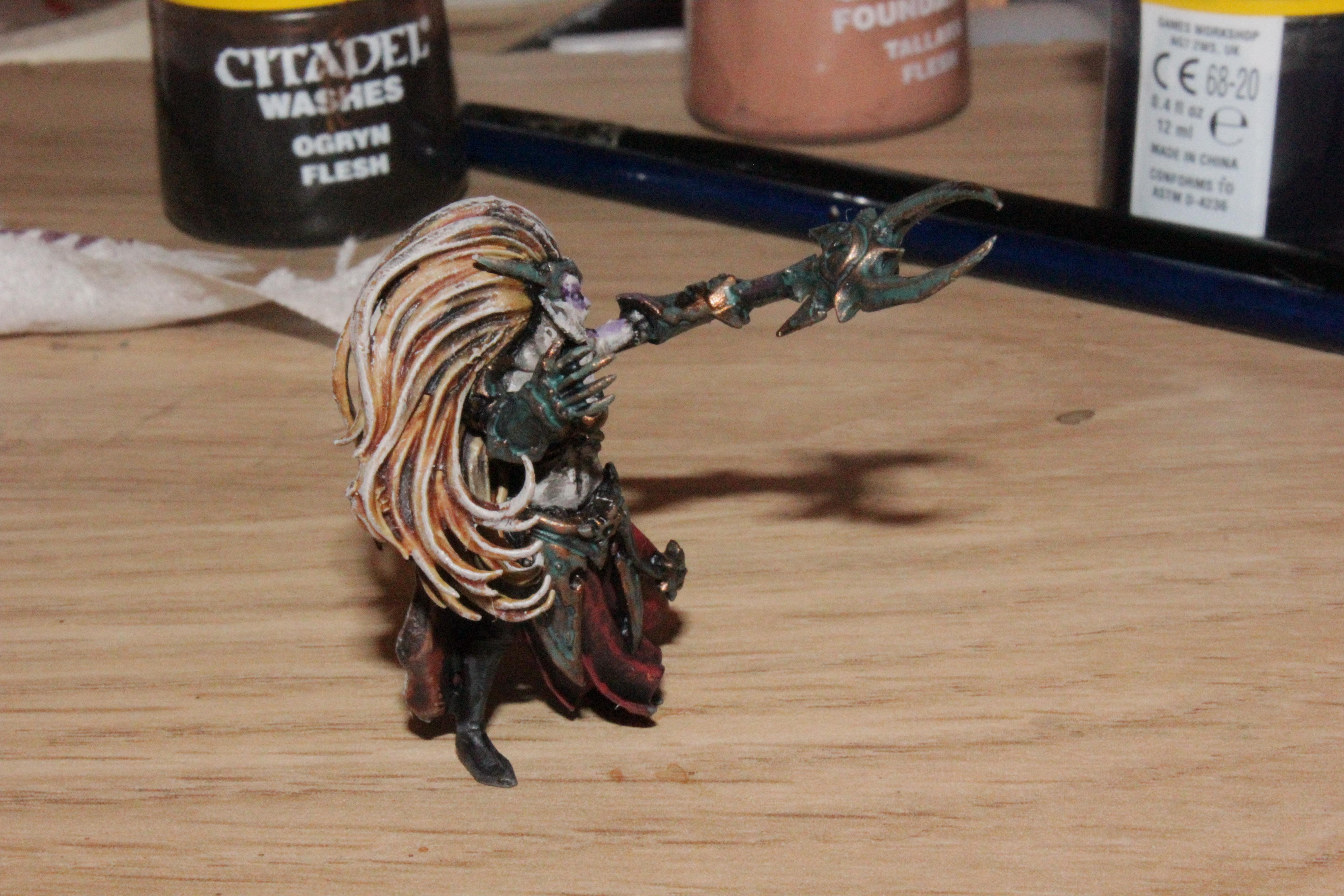 Chaos, Dark Elves, Sorceress, Sorceror, Sorceror Lord, Warhammer Fantasy
