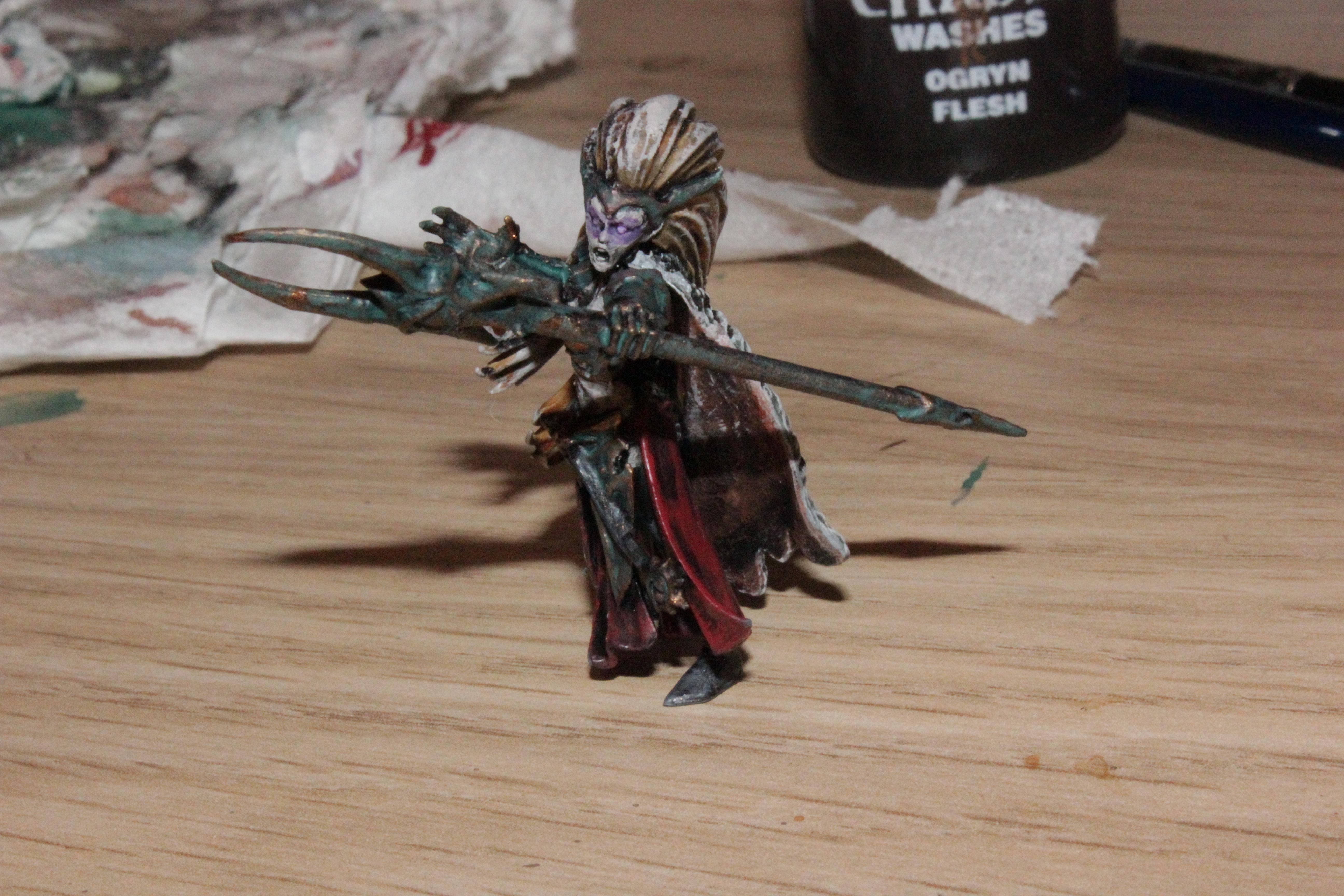 Chaos, Dark Elves, Sorceress, Sorceror, Sorceror Lord, Warhammer Fantasy