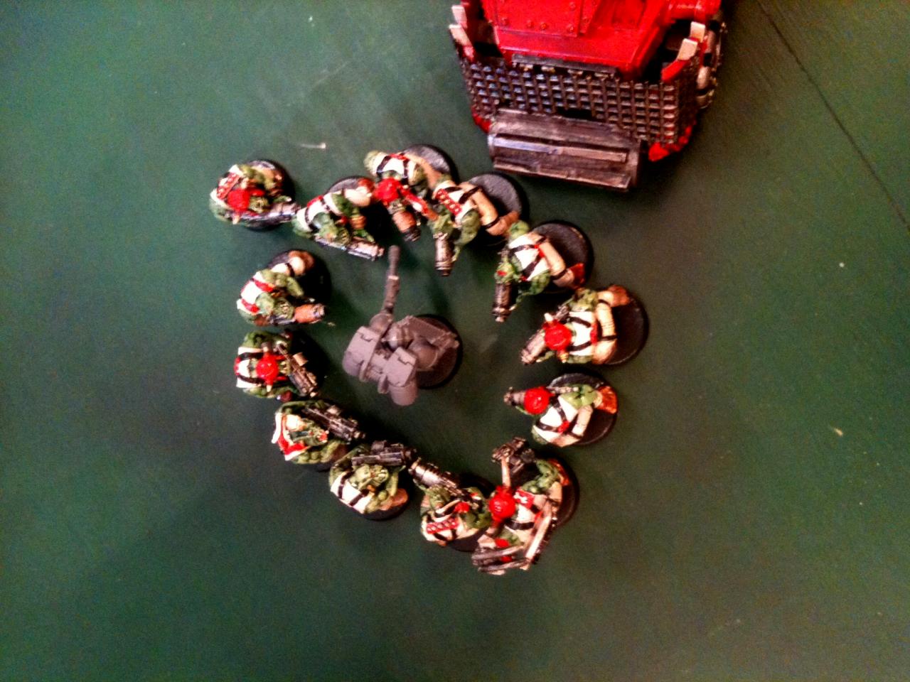 Battle Report, Orks, Space Marines, Surrounded