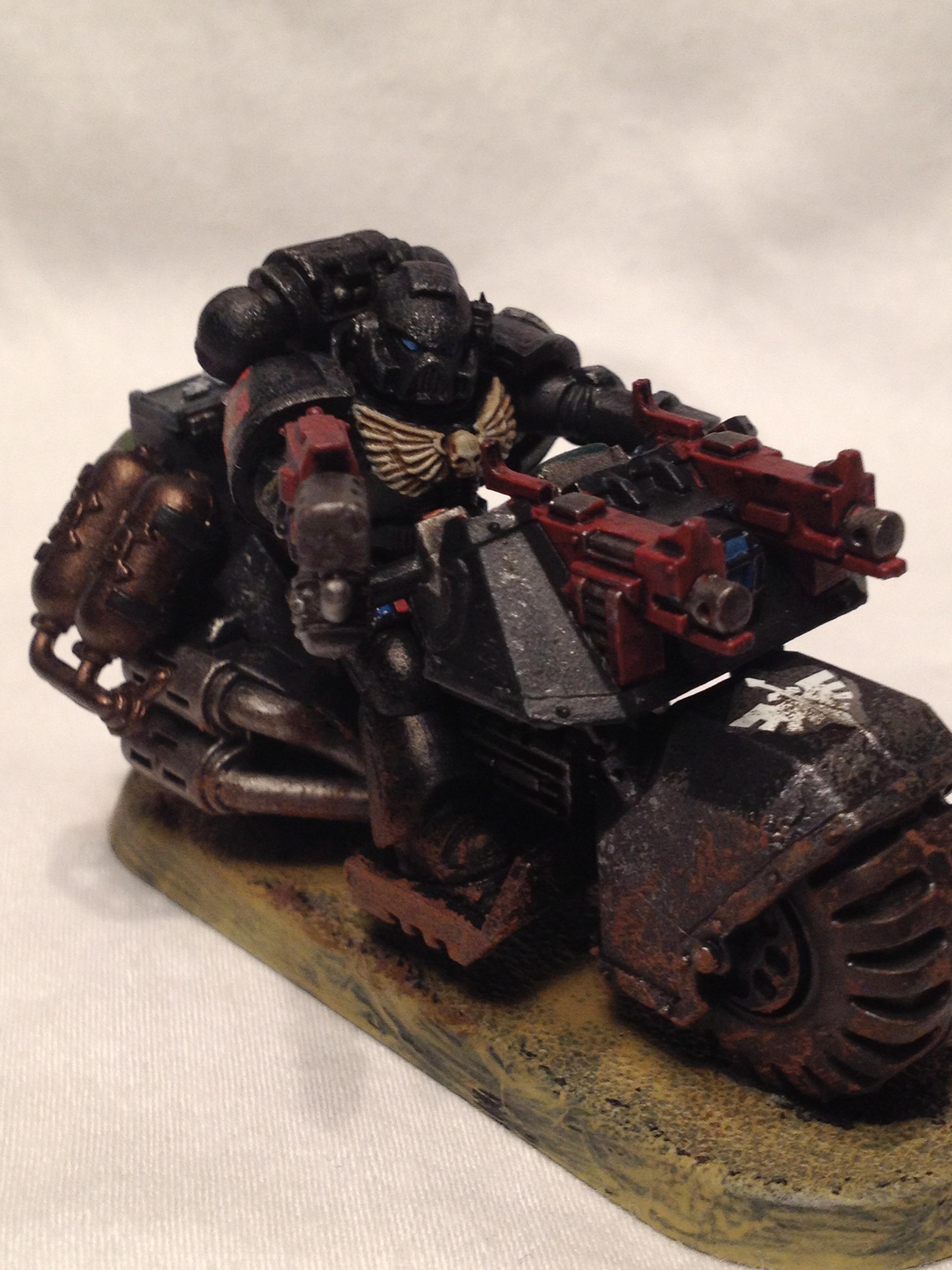 Bike, Dark Angels, Space Marines, Warhammer 40,000