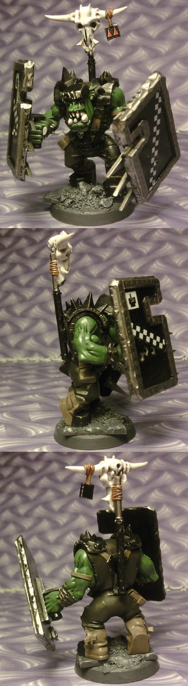 Conversion, Goff, Gorkamorka, Necromunda, Nob, Orks, Warhammer 40,000