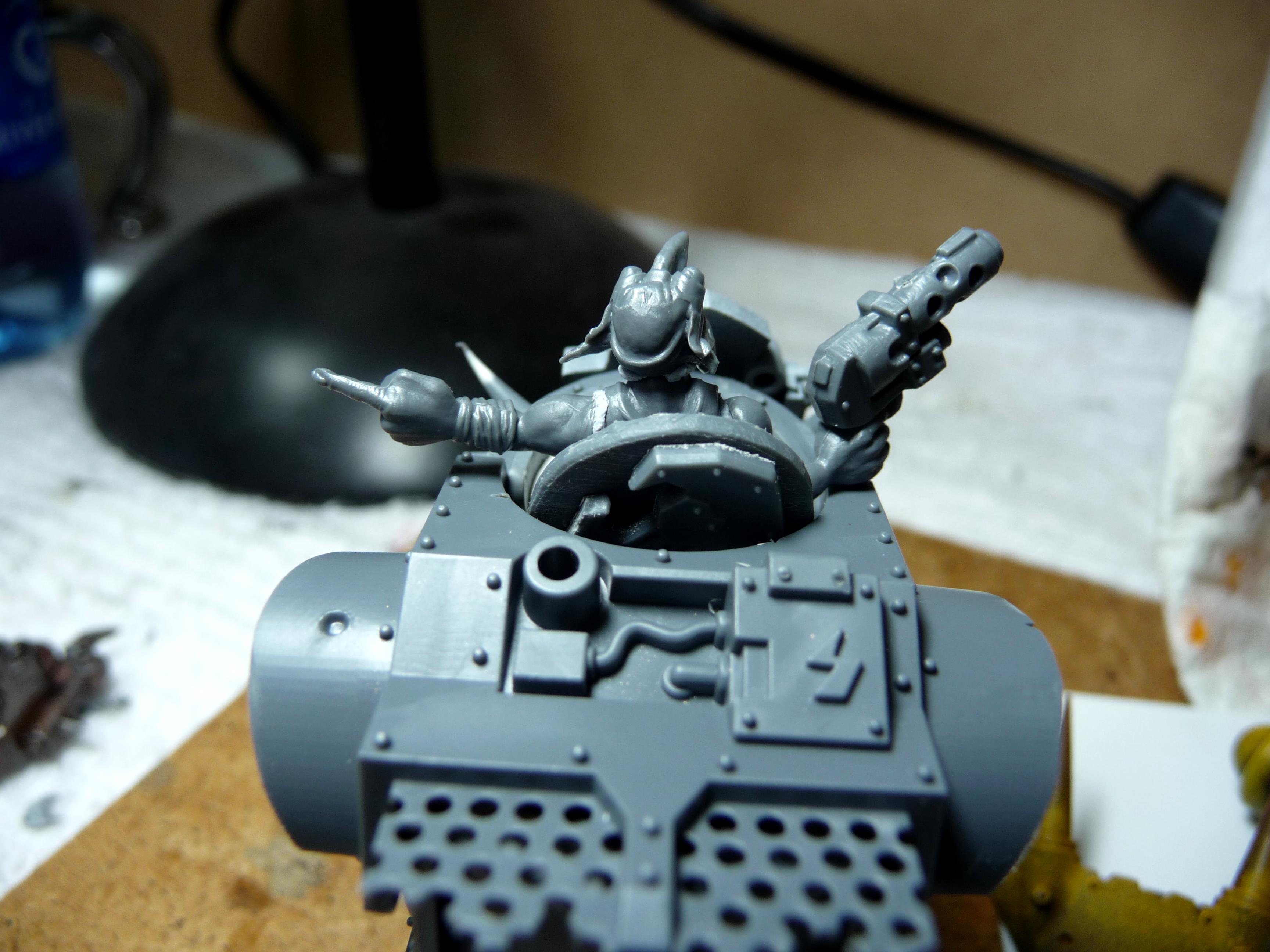 Conversion, Deff Dread, Dreadnought, Ork Army