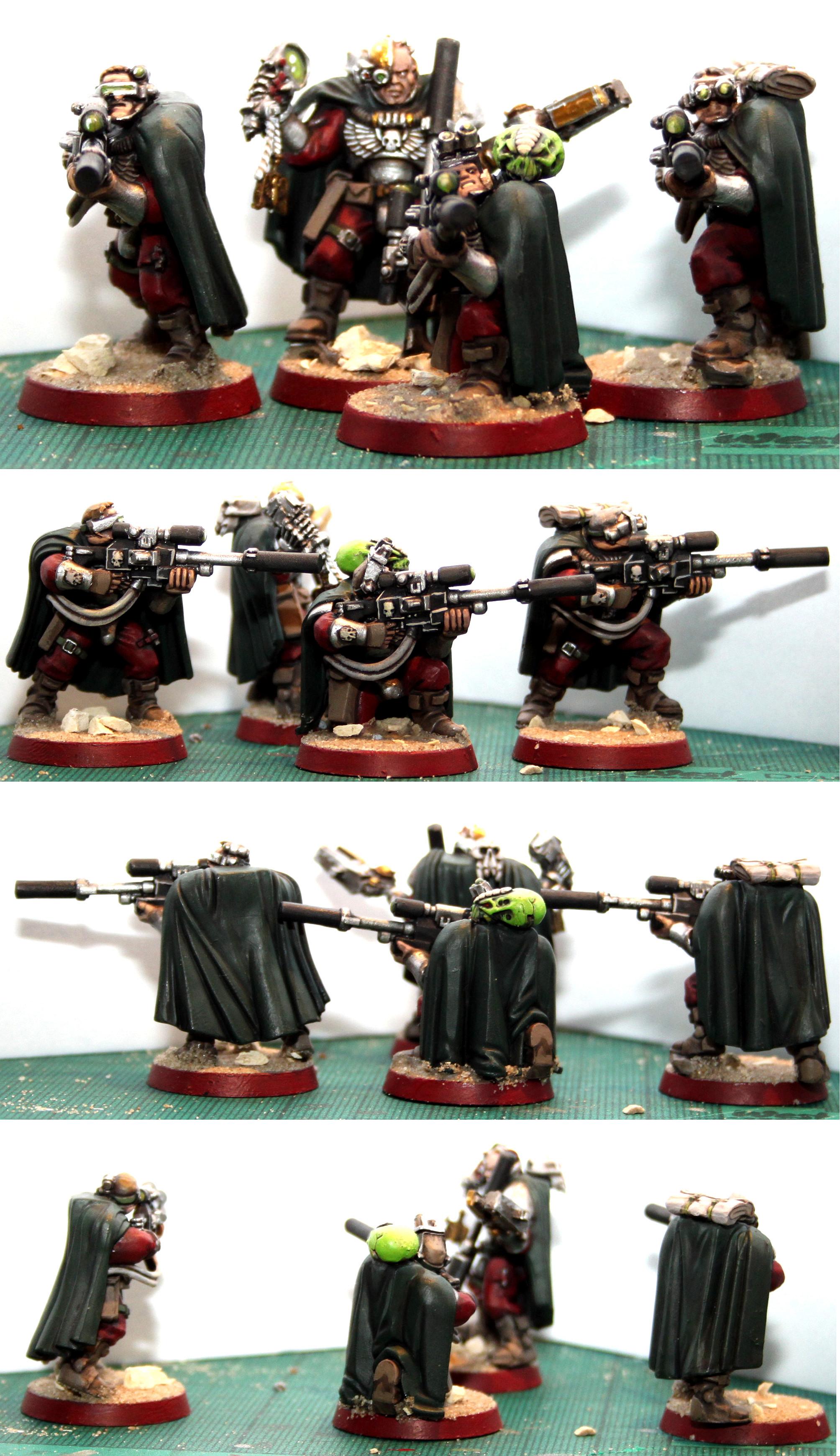 Scouts, Snipers, Space Marines