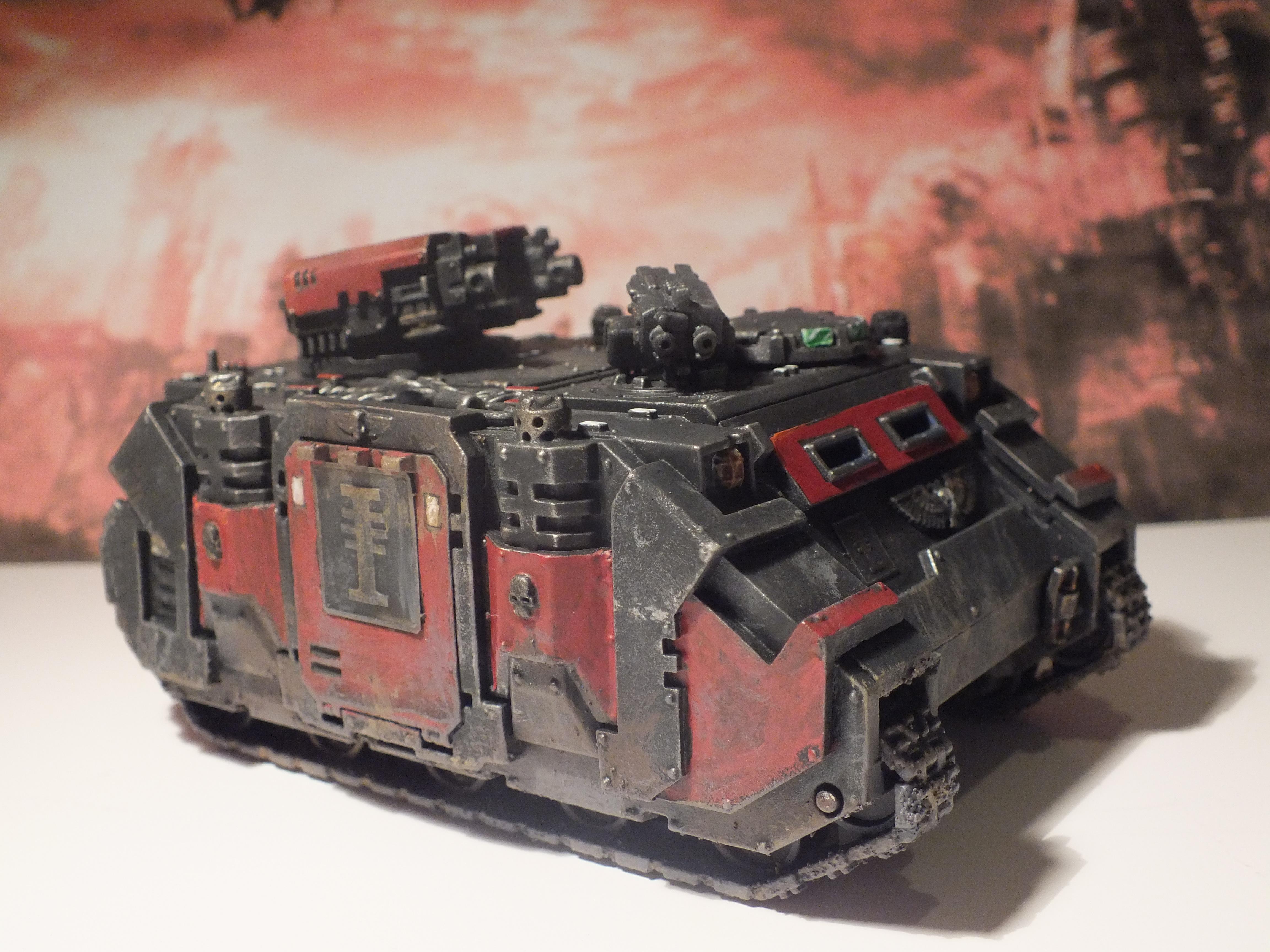Grey Knights, &quot;Old Spot&quot; Razorback side 1