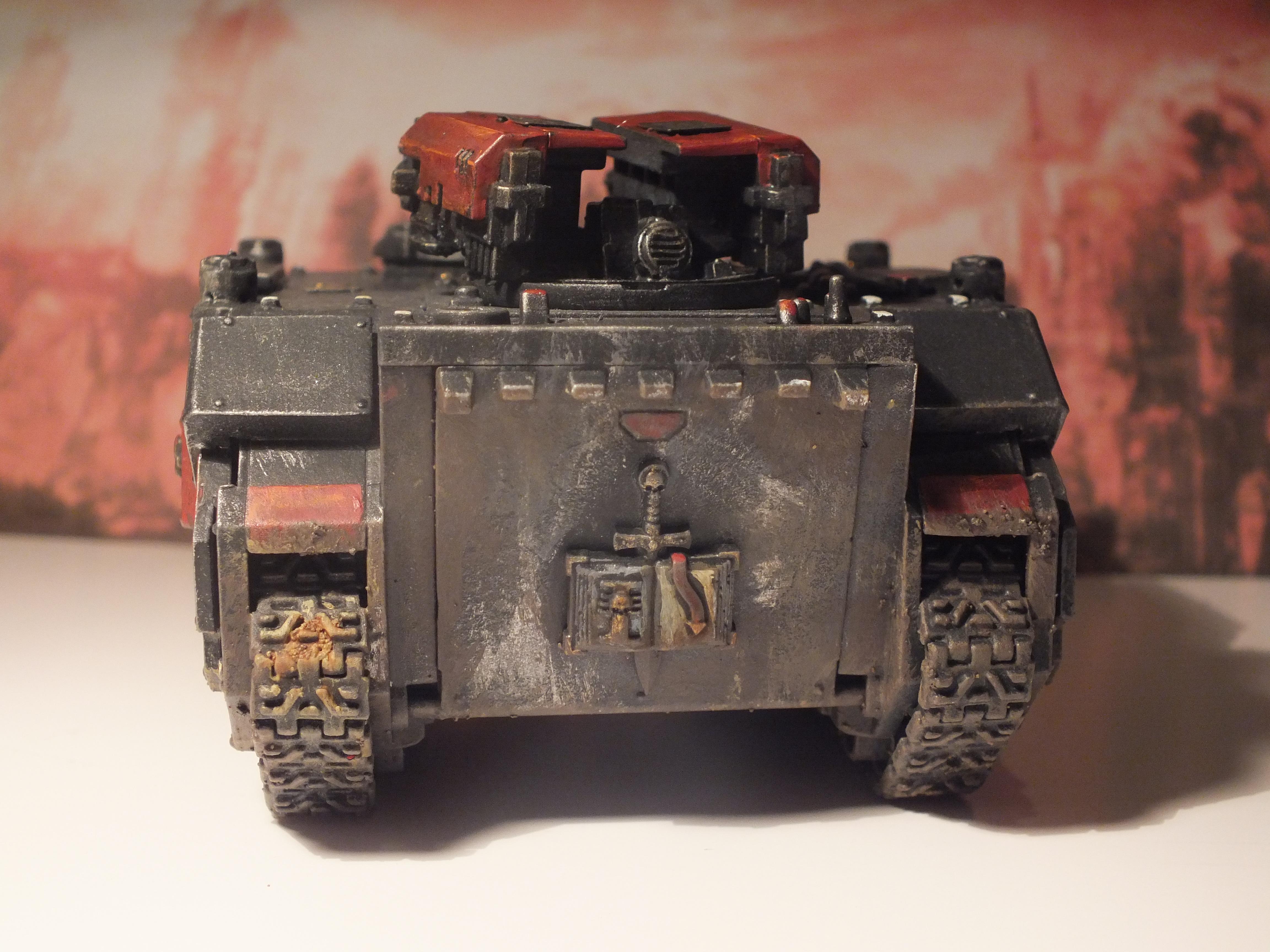 Grey Knights, &quot;Old Spot&quot; Razorback Rear