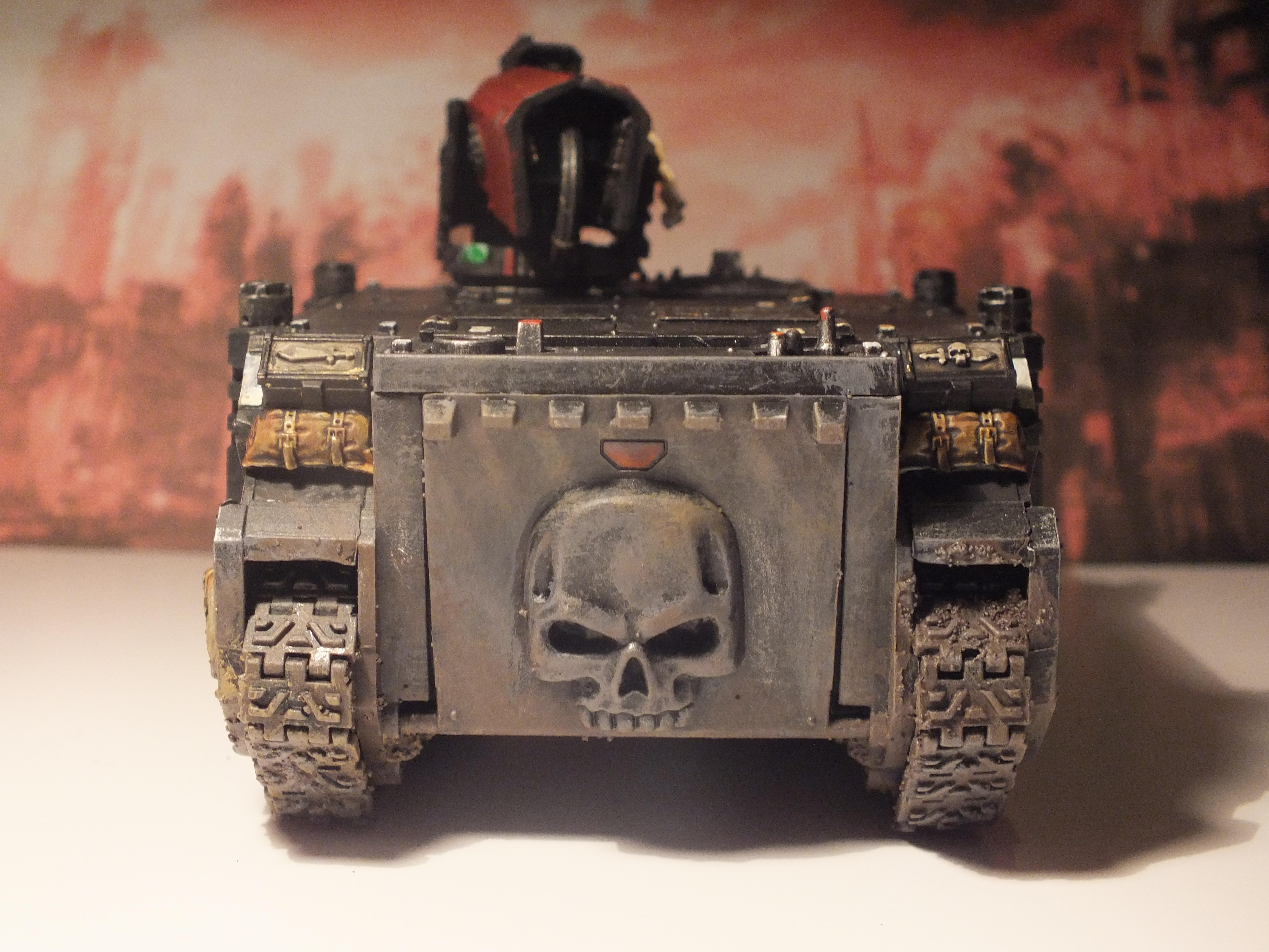 Grey Knights, &quot;Hunstman&quot; Razorback Rear