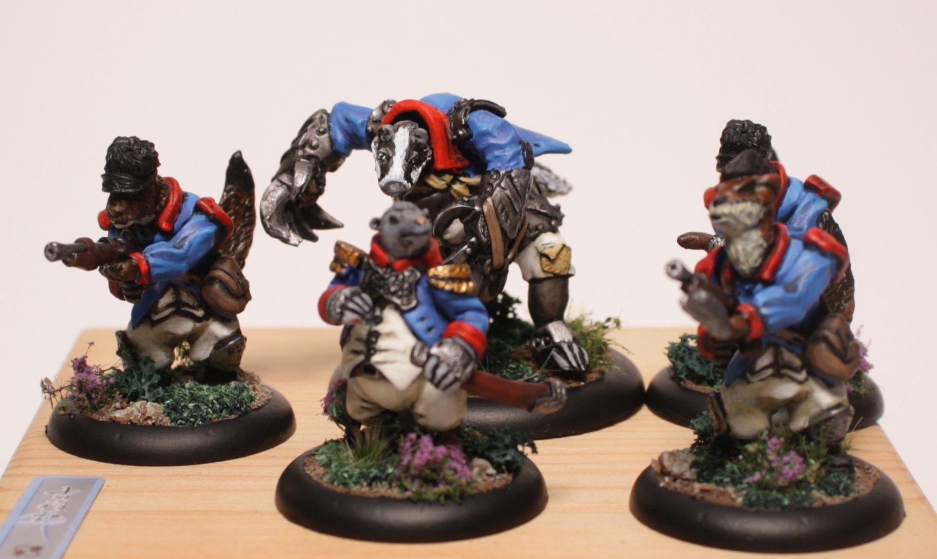 Aquitar, Brushfire, Warband, Work In Progress