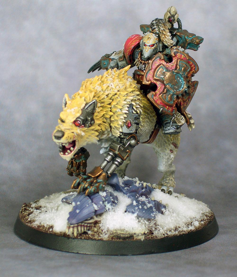 Space Marines, Space Wolves, Thunderwolf, Wolf Lord