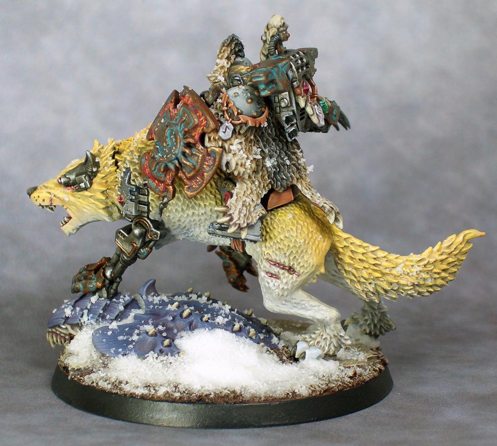 Space Marines, Space Wolves, Thunderwolf, Wolf Lord