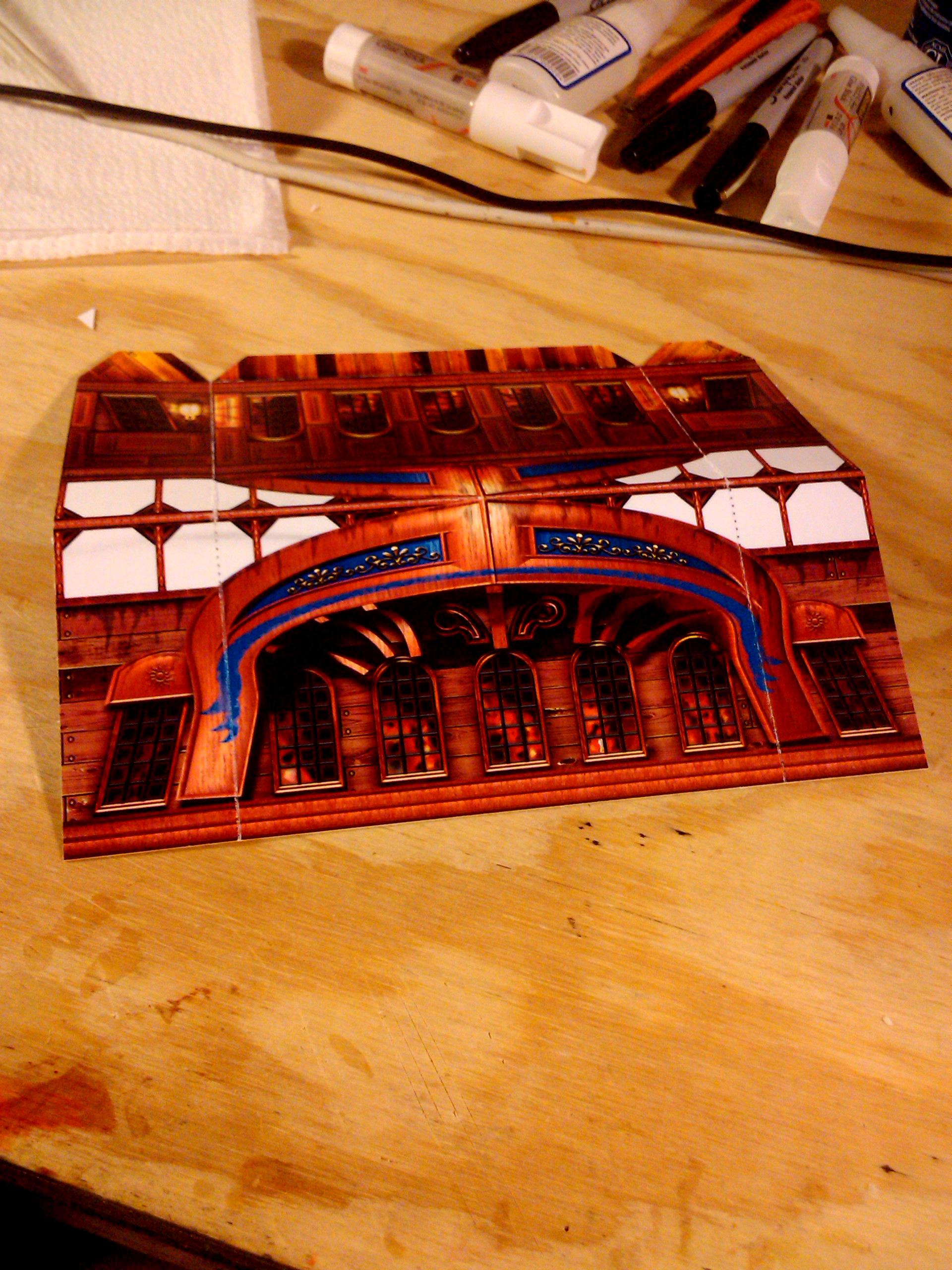 Build, Cardstock, Hobby, Maiden, Painting, Paper, Project, Ship, Terrain, World Works Games, Worldworks, Worldworks Games