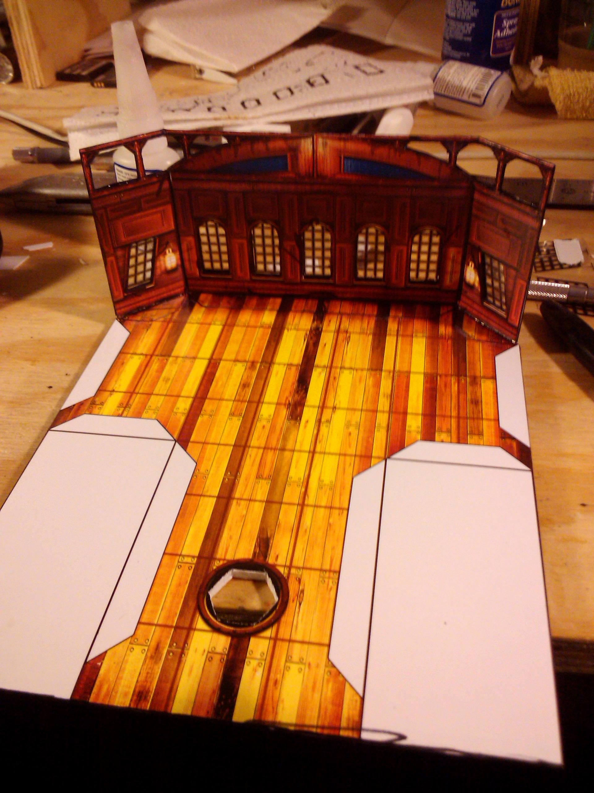 Build, Cardstock, Hobby, Maiden, Painting, Paper, Project, Ship, Terrain, World Works Games, Worldworks, Worldworks Games