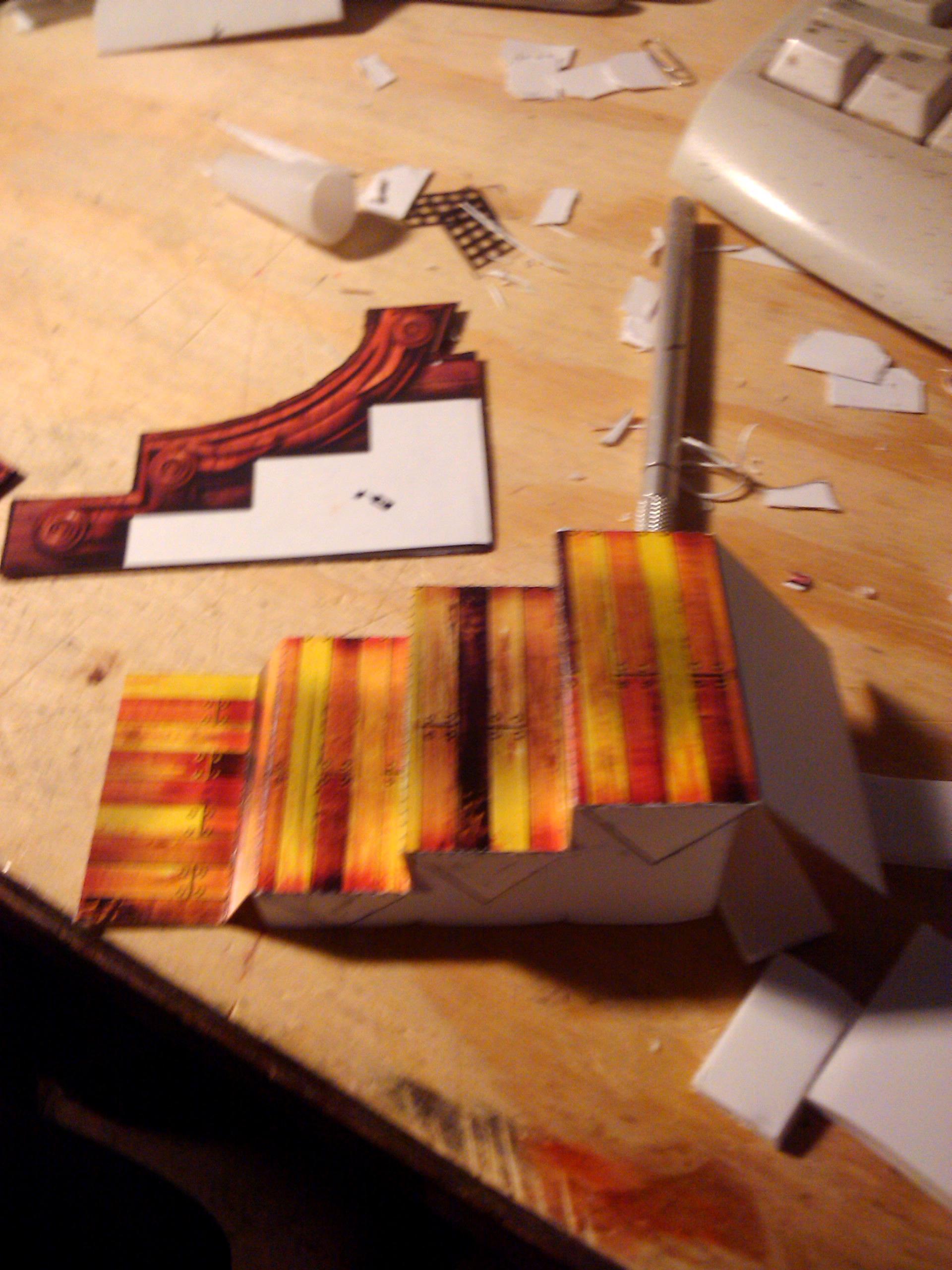 Build, Cardstock, Hobby, Maiden, Painting, Paper, Project, Ship, Terrain, World Works Games, Worldworks, Worldworks Games