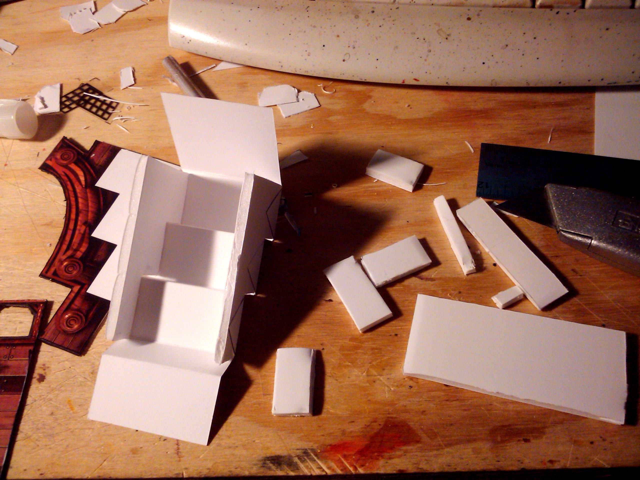 Build, Cardstock, Hobby, Maiden, Painting, Paper, Project, Ship, Terrain, World Works Games, Worldworks, Worldworks Games