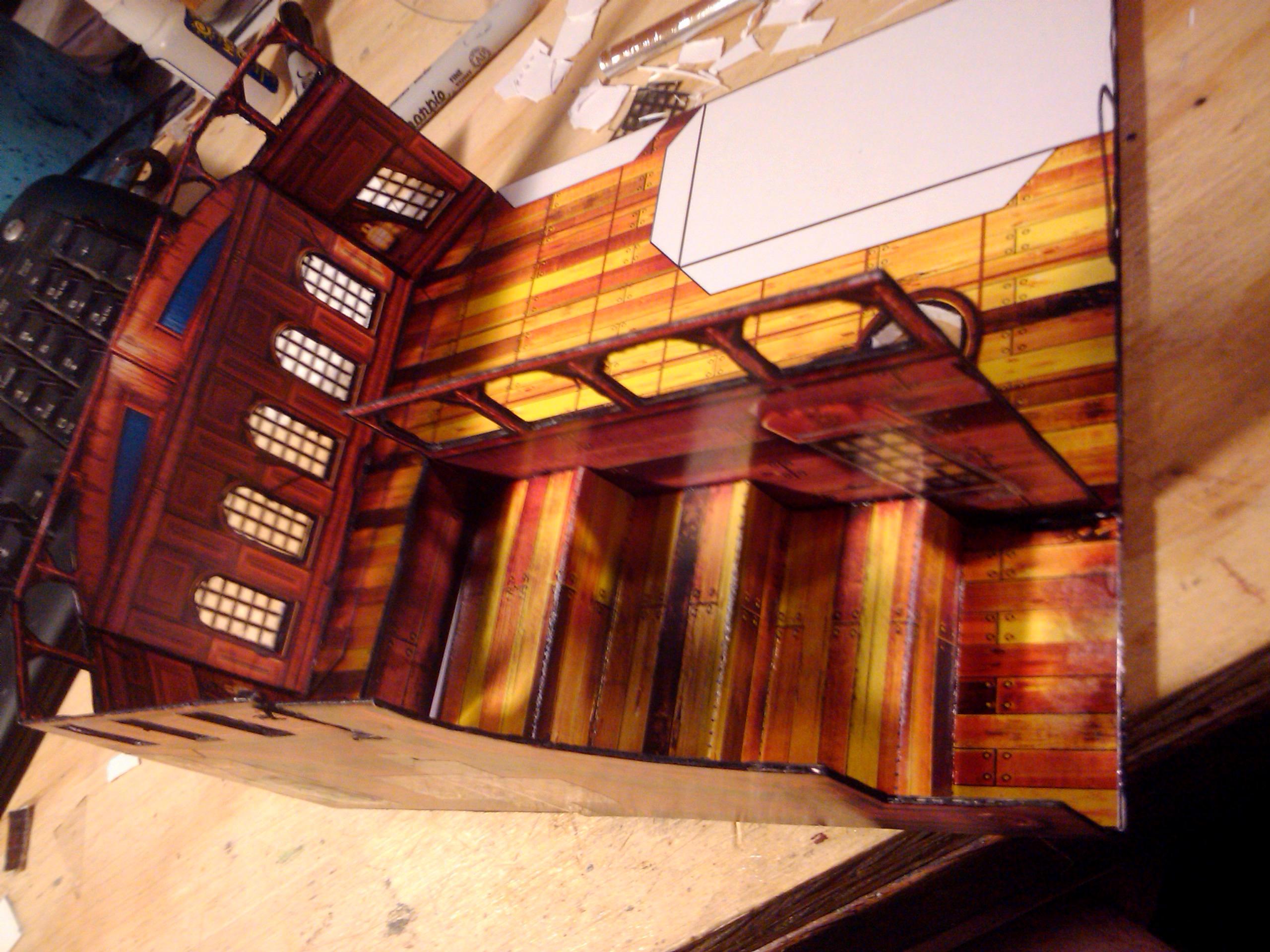 Build, Cardstock, Hobby, Maiden, Painting, Paper, Project, Ship, Terrain, World Works Games, Worldworks, Worldworks Games