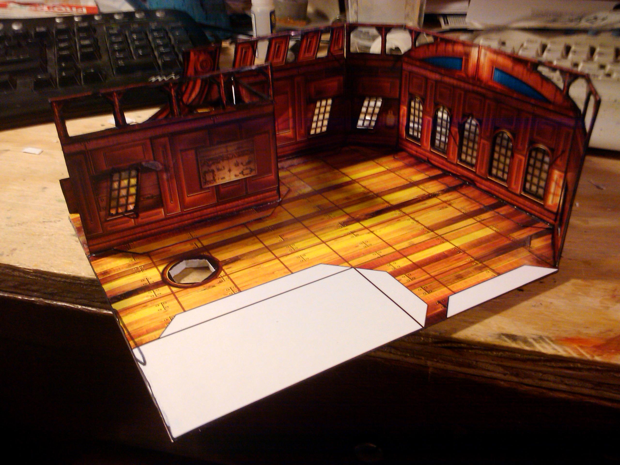 Build, Cardstock, Hobby, Maiden, Painting, Paper, Project, Ship, Terrain, World Works Games, Worldworks, Worldworks Games