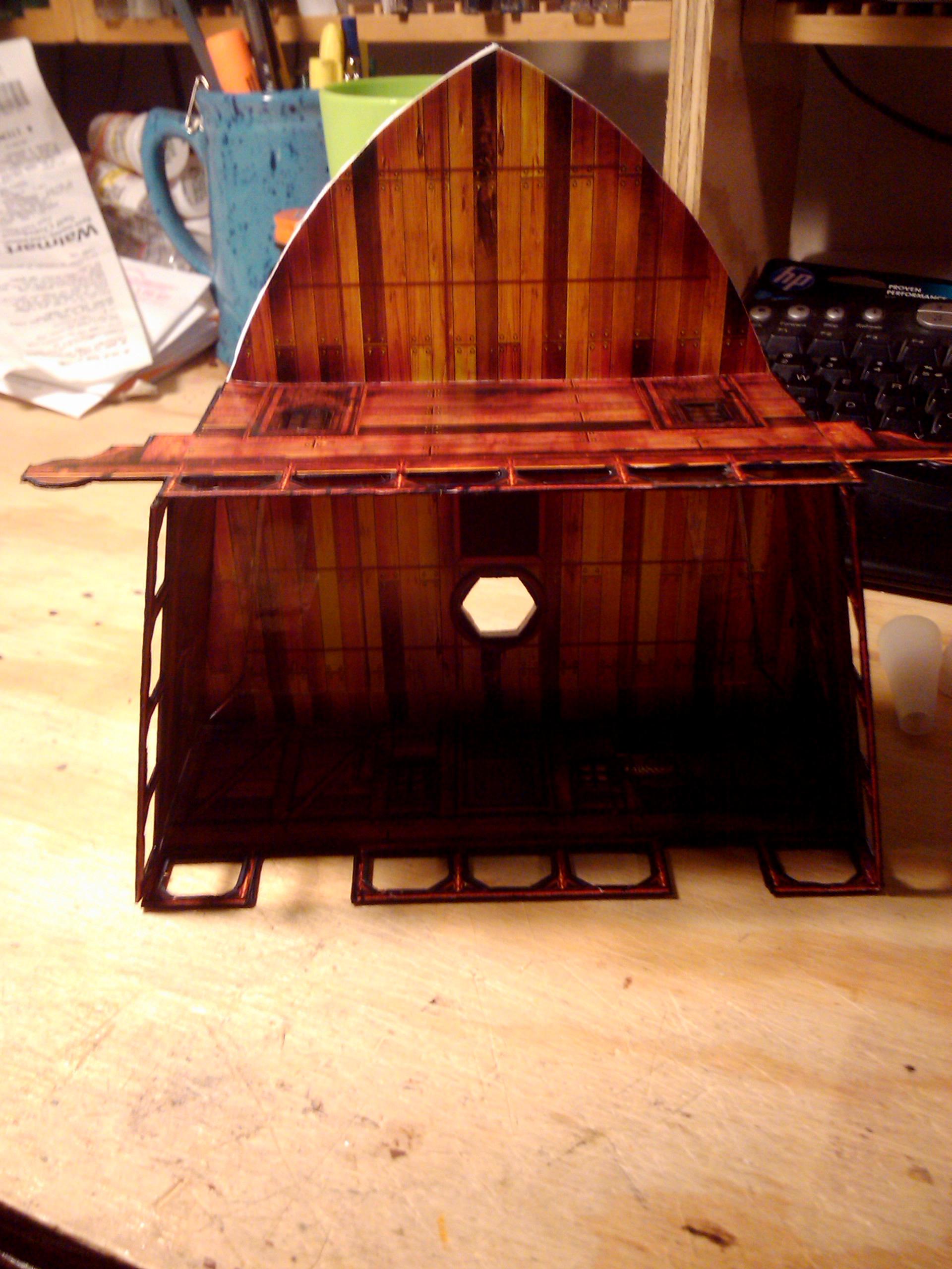 Build, Cardstock, Hobby, Maiden, Painting, Paper, Project, Ship, Terrain, World Works Games, Worldworks, Worldworks Games