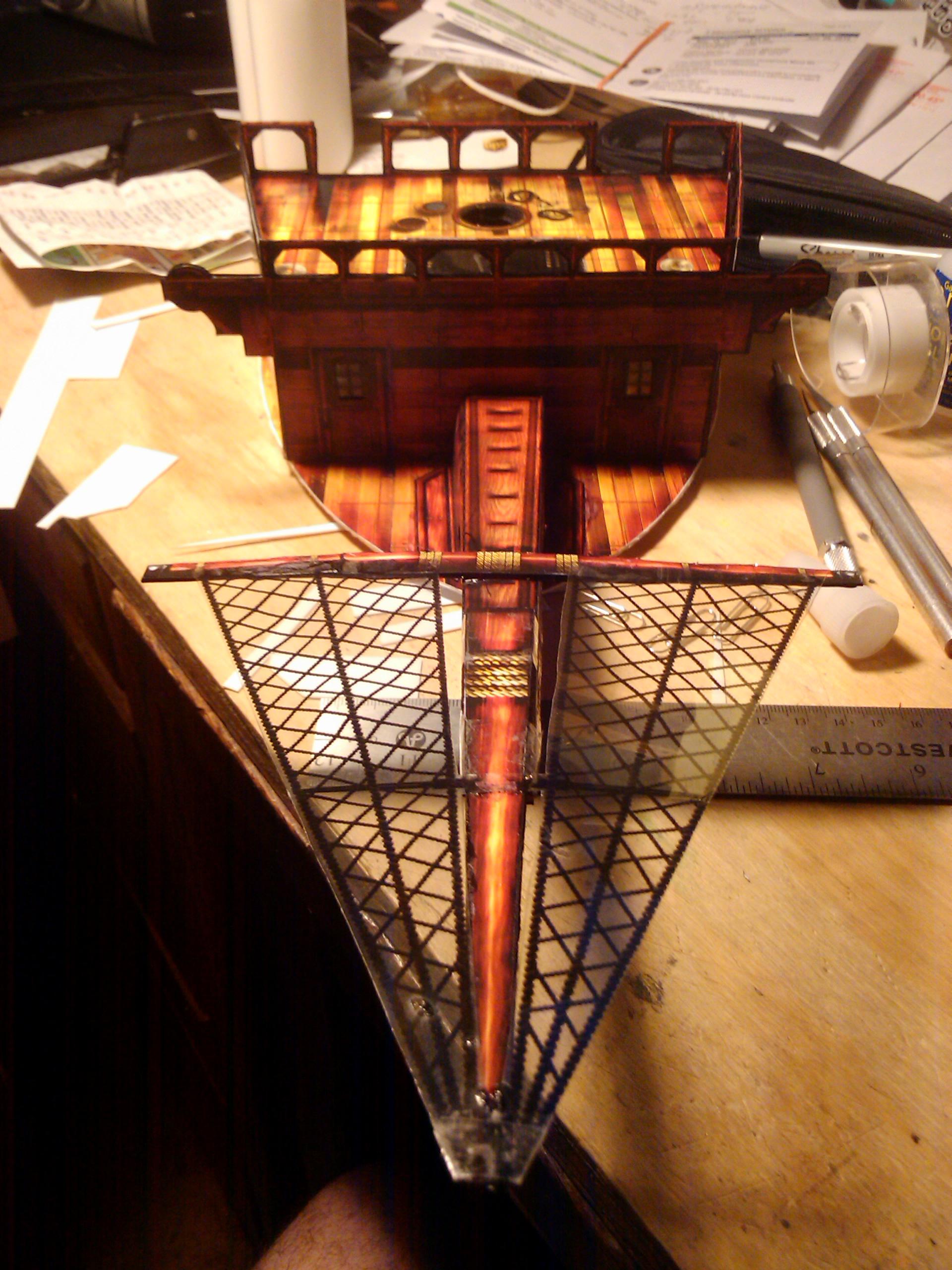 Build, Cardstock, Hobby, Maiden, Painting, Paper, Project, Ship, Terrain, World Works Games, Worldworks, Worldworks Games