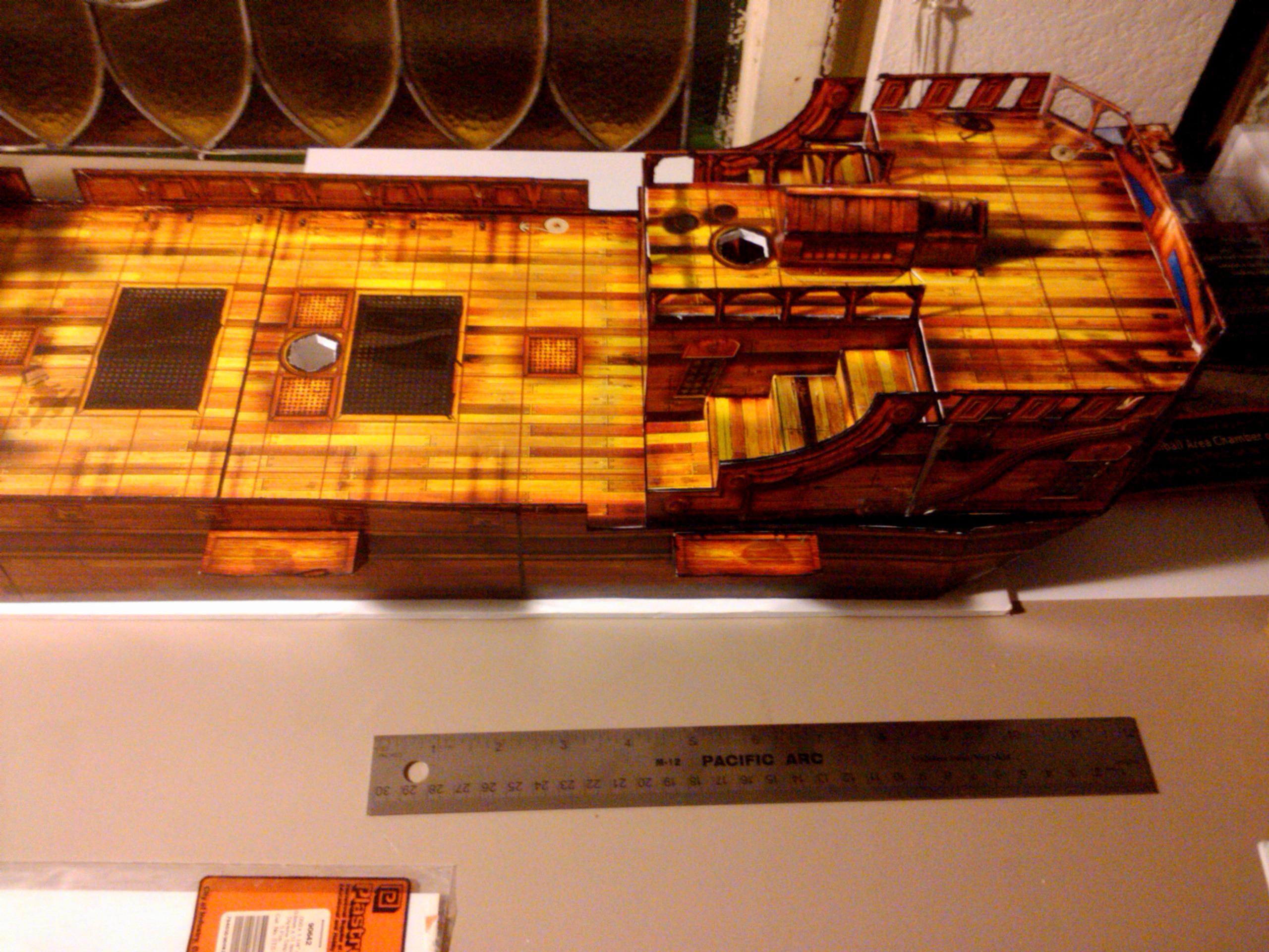 Build, Cardstock, Hobby, Maiden, Painting, Paper, Project, Ship, Terrain, World Works Games, Worldworks, Worldworks Games