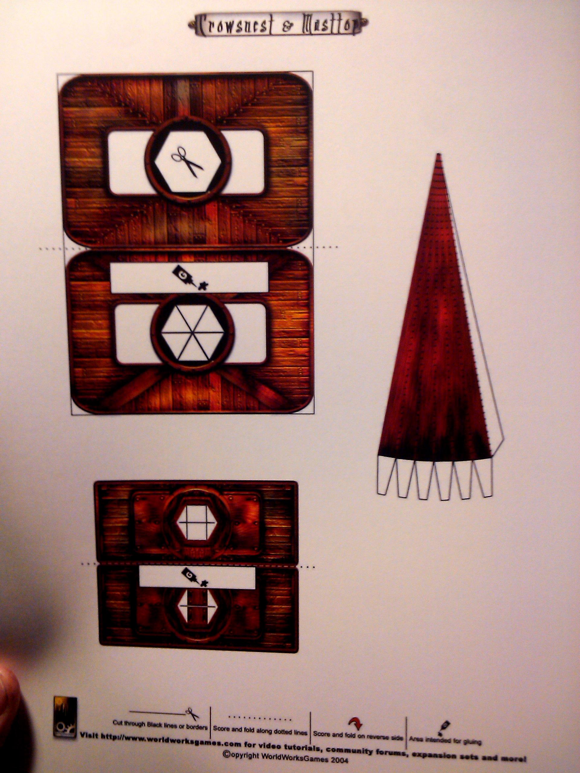 Build, Cardstock, Hobby, Maiden, Painting, Paper, Project, Ship, Terrain, World Works Games, Worldworks, Worldworks Games