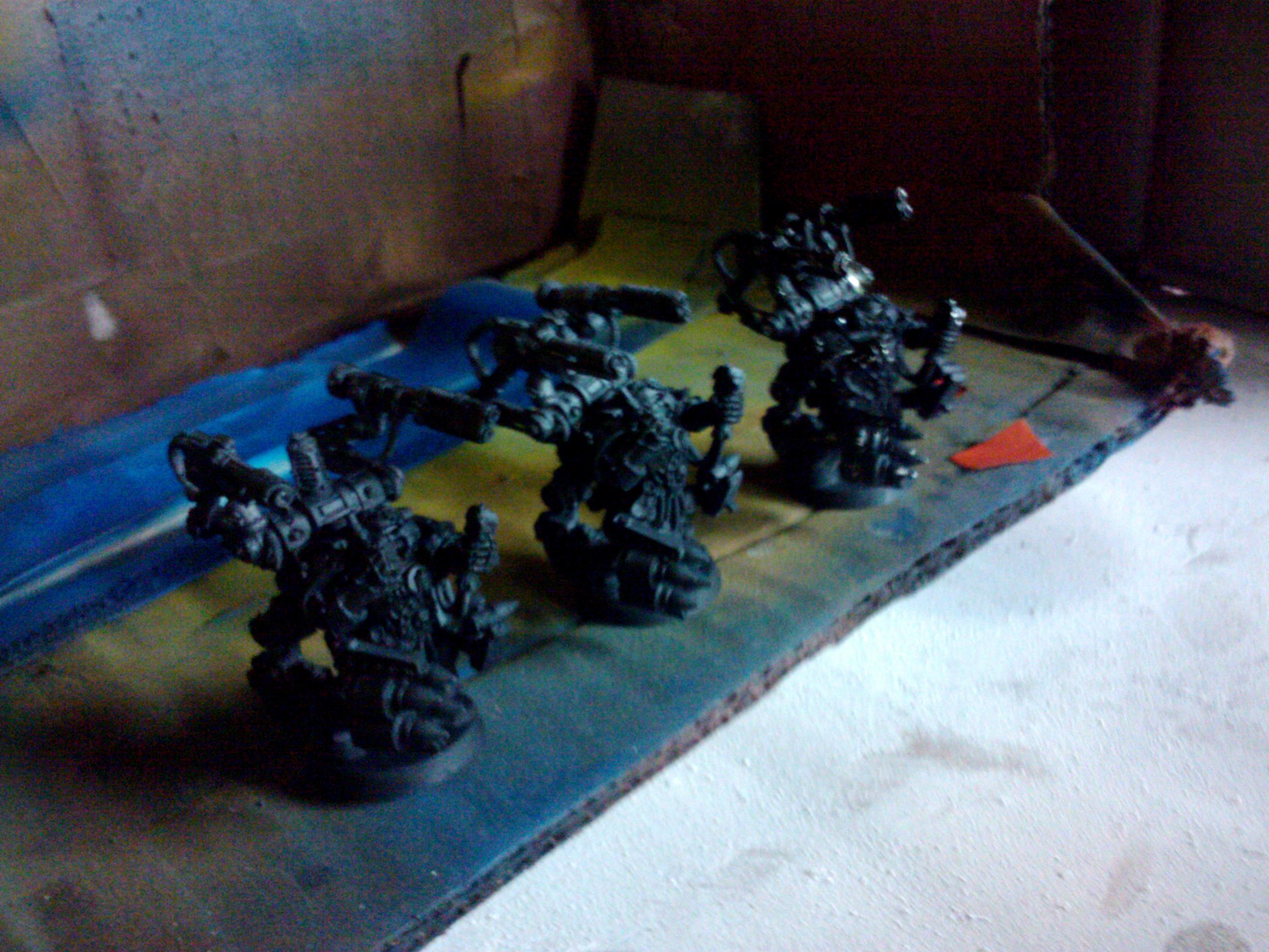 Commission, Dark Angels, Games Workshop, Painting, Scouts, Space Marines, Techmarine, Thunderfire, Warhammer 40,000