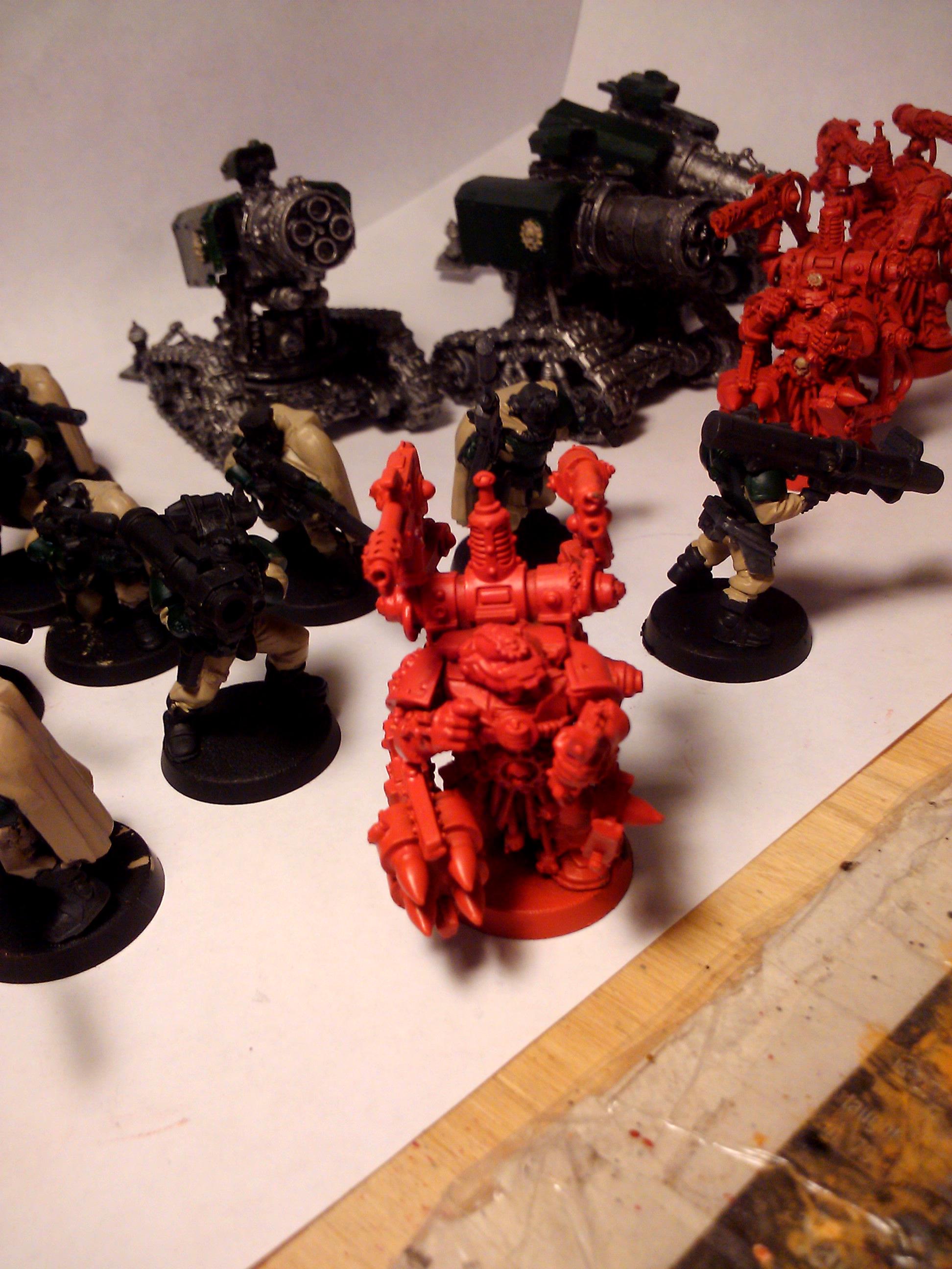 Commission, Dark Angels, Games Workshop, Painting, Scouts, Space Marines, Techmarine, Thunderfire, Warhammer 40,000