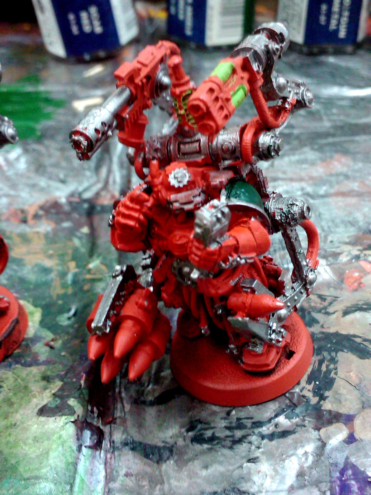 Commission, Dark Angels, Games Workshop, Painting, Scouts, Space Marines, Techmarine, Thunderfire, Warhammer 40,000