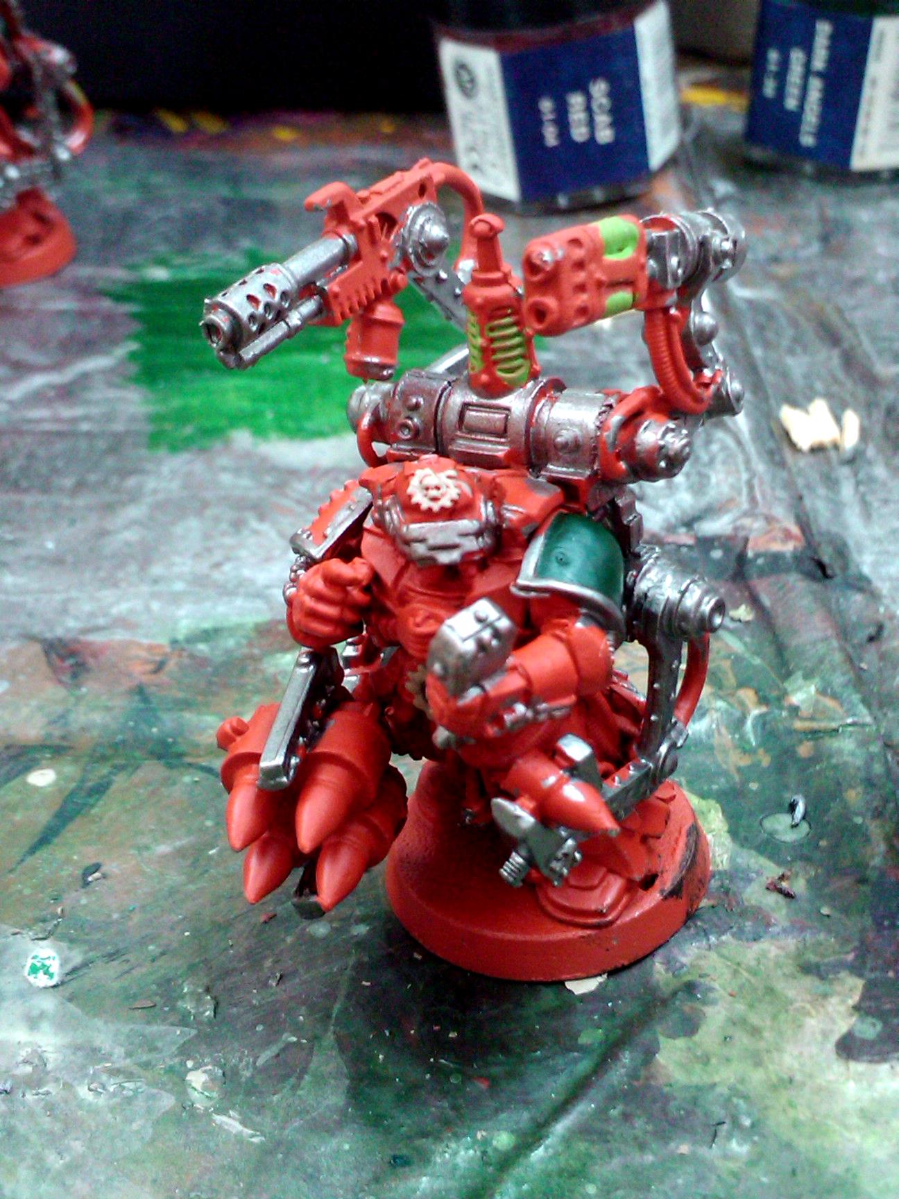 Commission, Dark Angels, Games Workshop, Painting, Scouts, Space Marines, Techmarine, Thunderfire, Warhammer 40,000