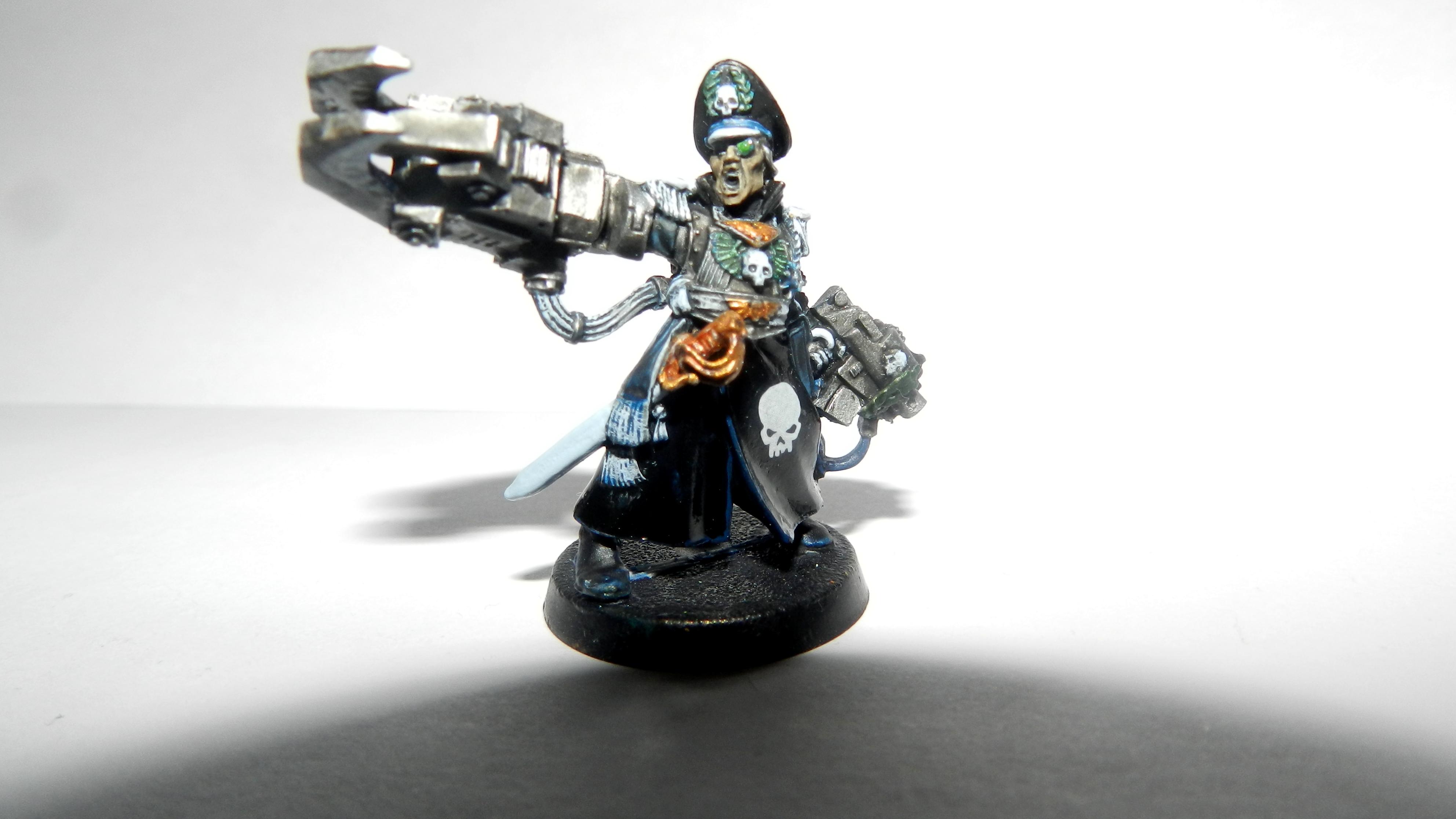 Adeptus Arbites, Command Squad, Commissaire, Commissar, Officer, Yarrick