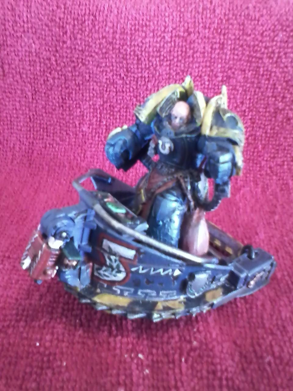 Chariot, Commander, Scratch Build, Space Marines, Ultra Marines