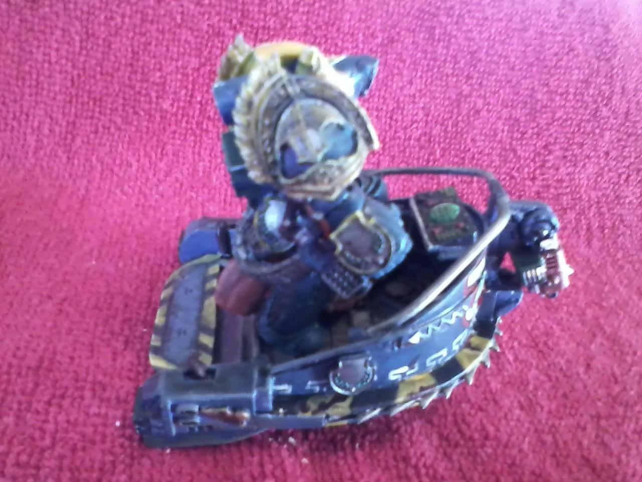 Chariot, Commander, Scratch Build, Space Marines, Ultra Marines