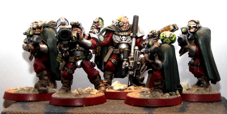 Scouts, Snipers, Space Marines