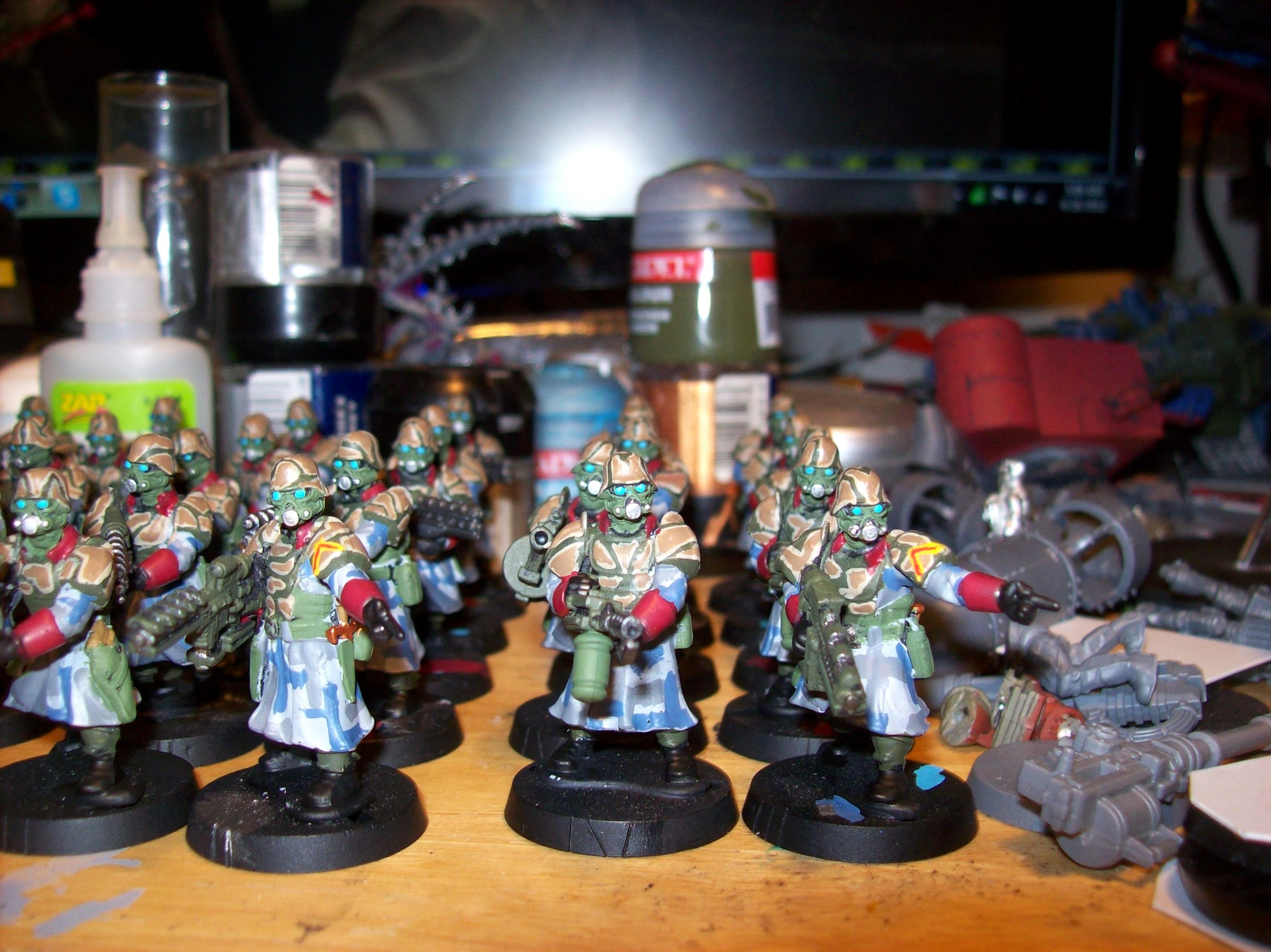 Greatcoats, Imperial Guard, Wargames Factory