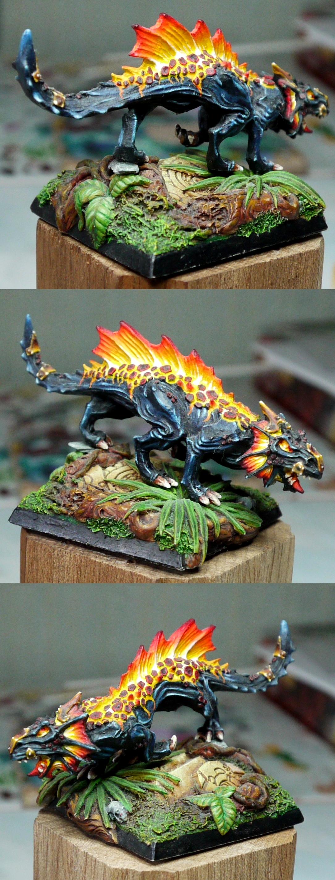 Battle, Jungle, Lizardmen, Salamander