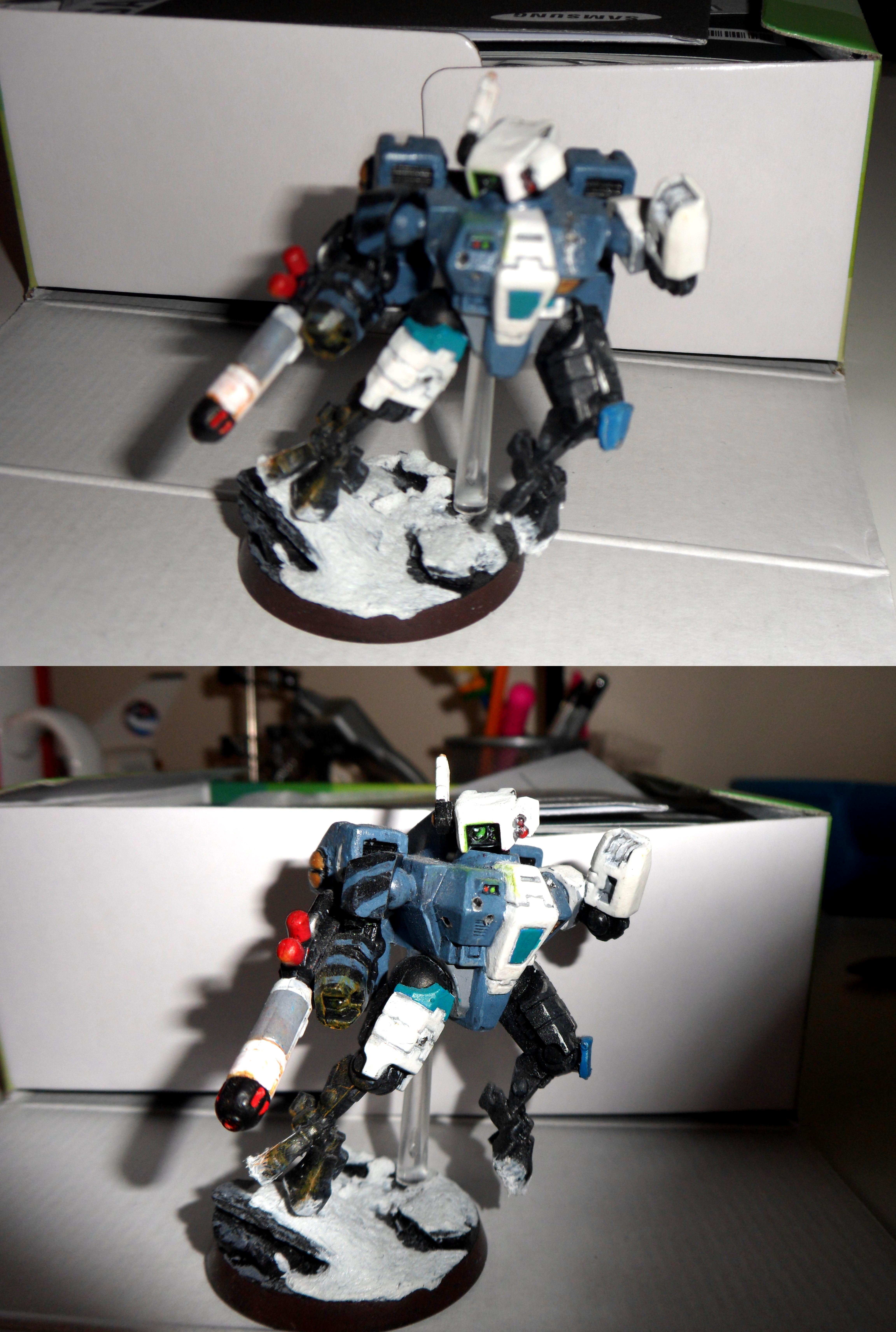 Conversion, Object Source Lighting, Object Source Lighting Battle Suit, Snow, Tau, XV8